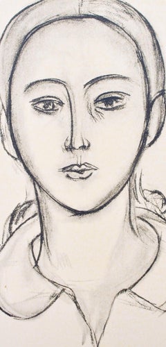 Henri Matisse, Miss C.P., from Portraits by Henri Matisse, 1954 (after)