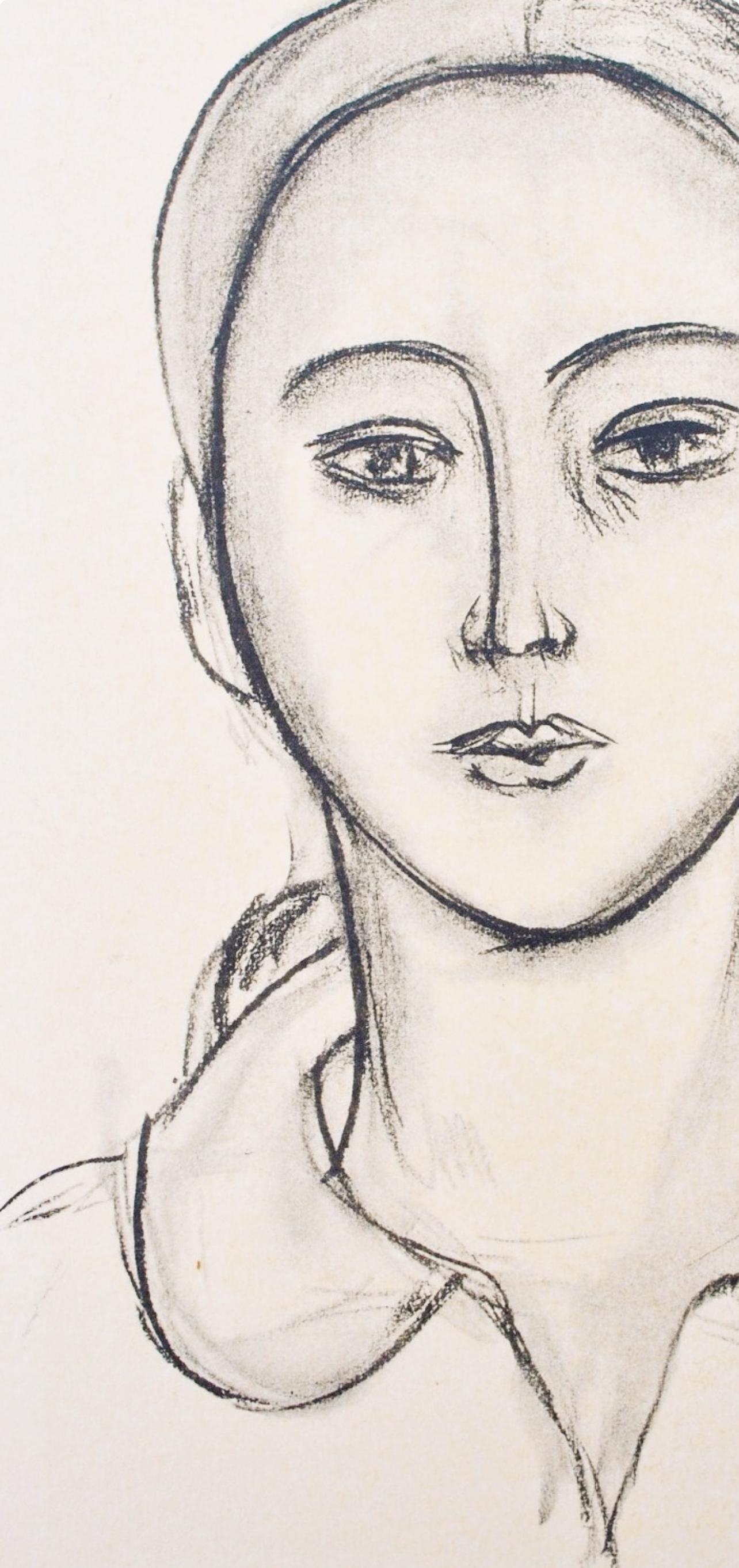 Matisse, Mademoiselle C.P., Portraits par Henri Matisse (after) For Sale 2