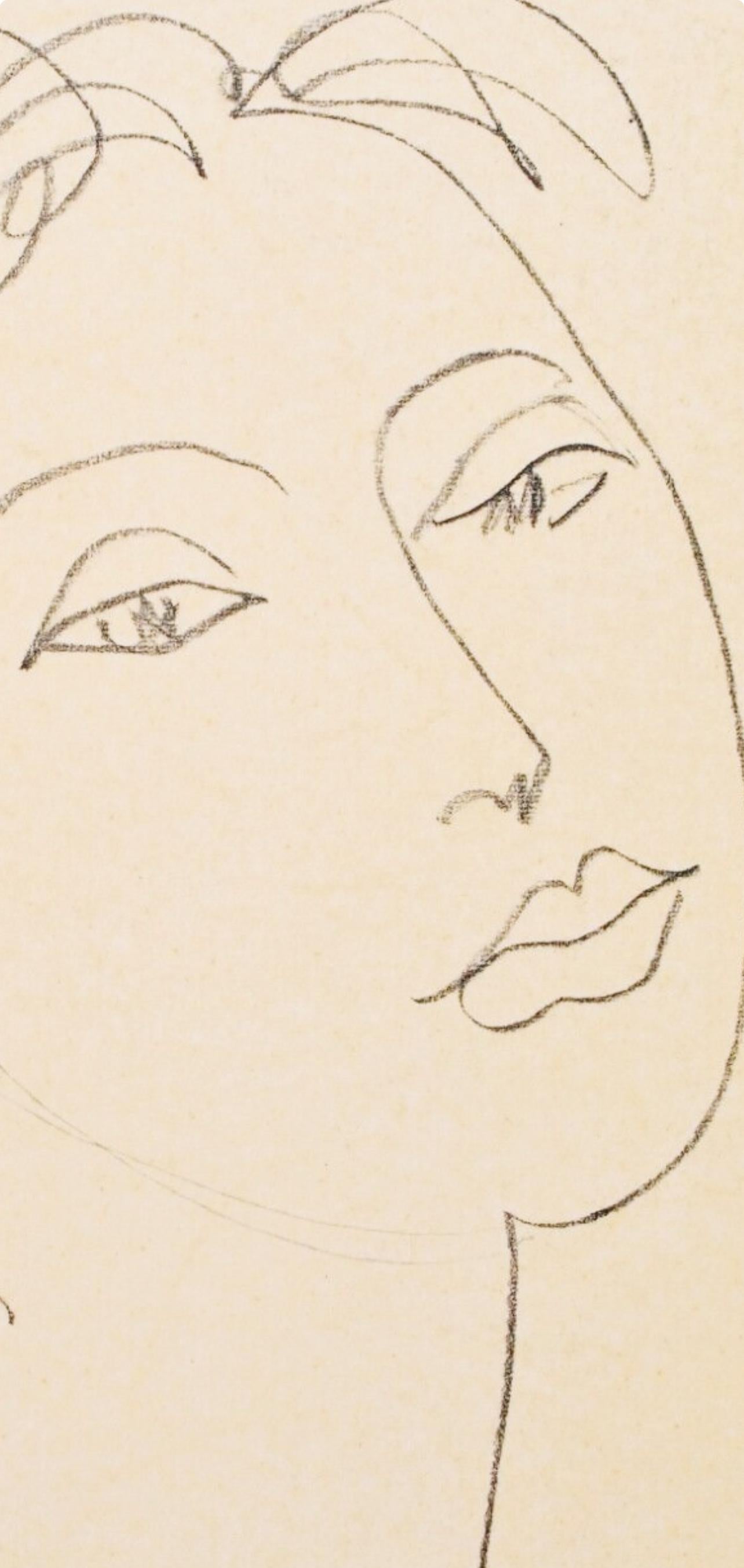 Matisse, Mademoiselle D.A., Portraits par Henri Matisse (after) For Sale 1