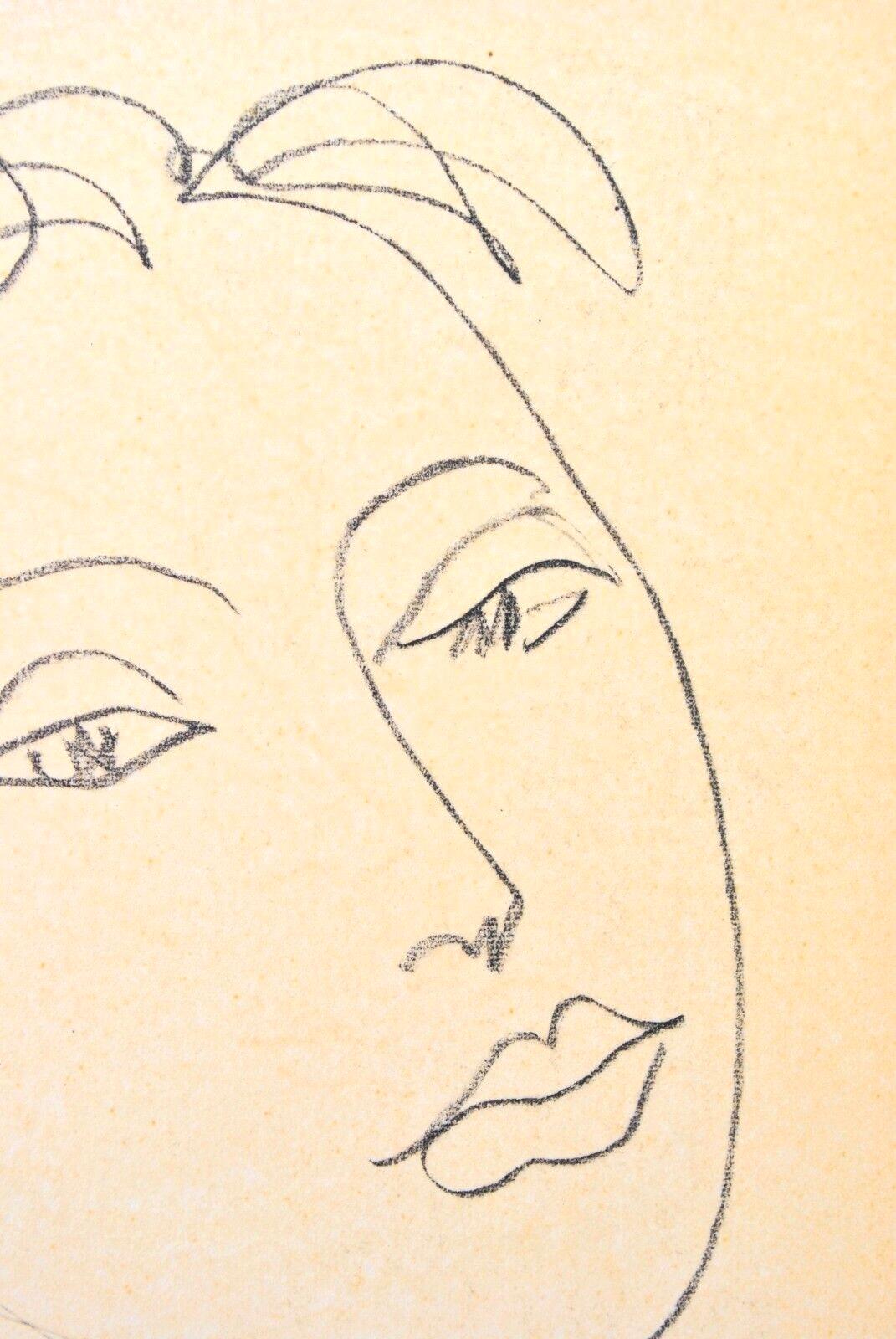 Matisse, Mademoiselle D.A., Portraits par Henri Matisse (after) For Sale 2