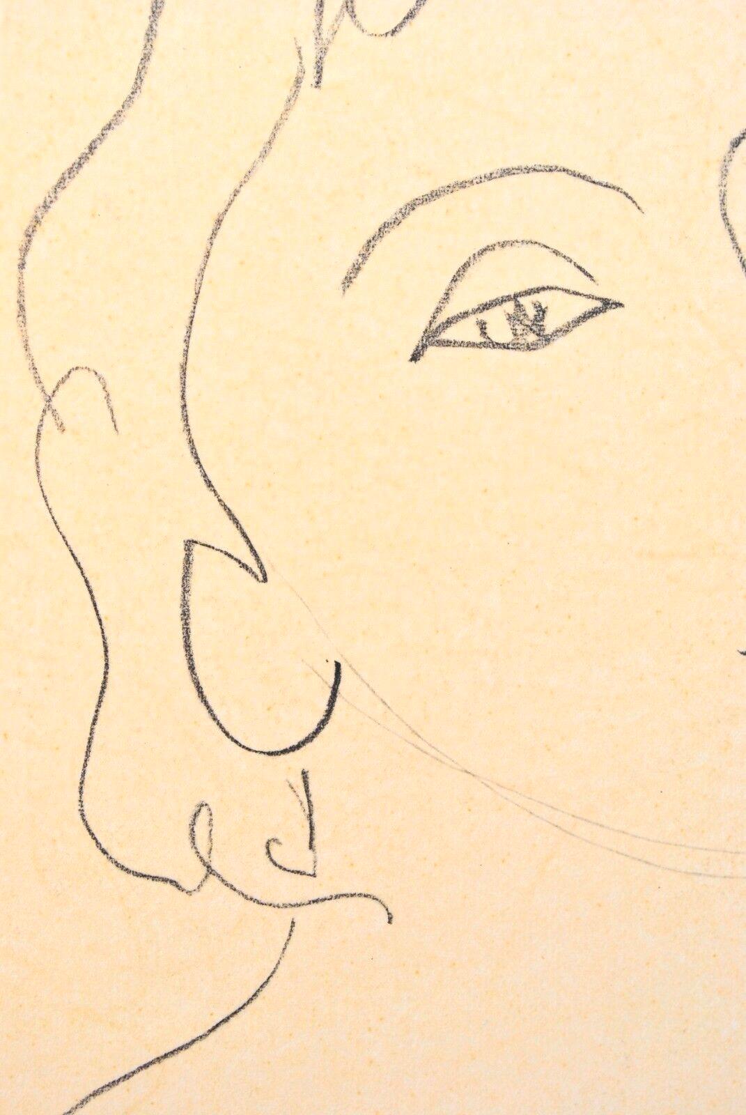Matisse, Mademoiselle D.A., Portraits par Henri Matisse (after) For Sale 3