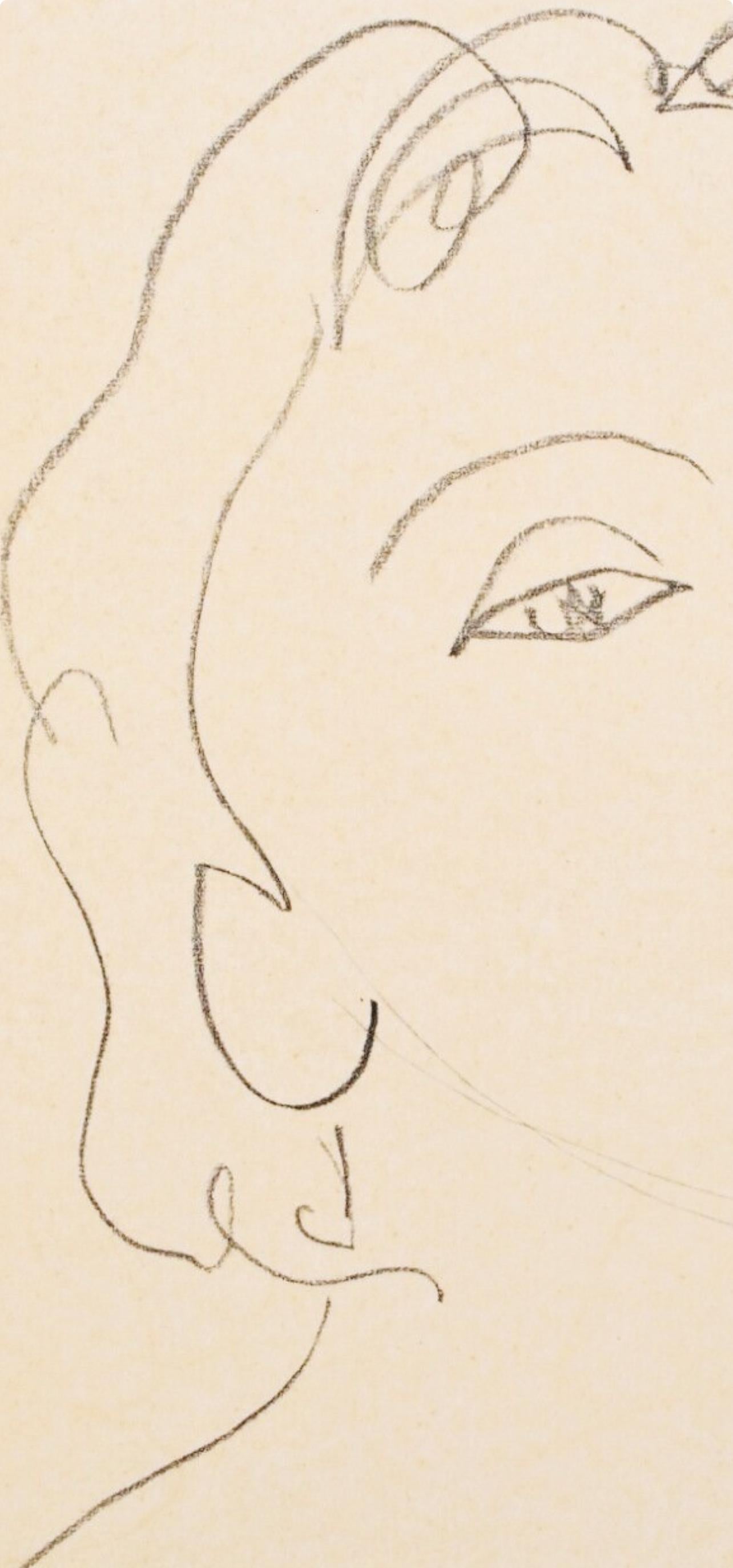 Matisse, Mademoiselle D.A., Portraits par Henri Matisse (after) For Sale 3