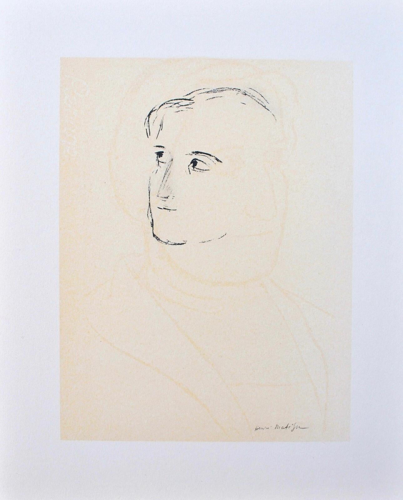 Matisse, Mademoiselle Etta Cone I, Portraits par Henri Matisse (after) For Sale 4