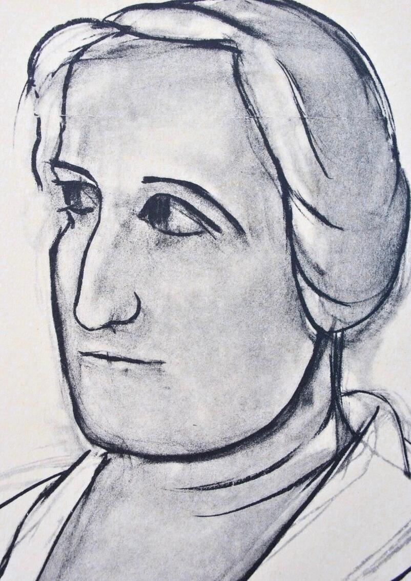 Matisse, Mademoiselle Etta Cone II, Portraits par Henri Matisse (after) For Sale 1