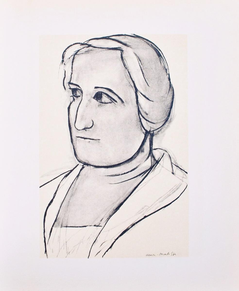 Matisse, Mademoiselle Etta Cone, Portraits par Henri Matisse (after) For Sale 4