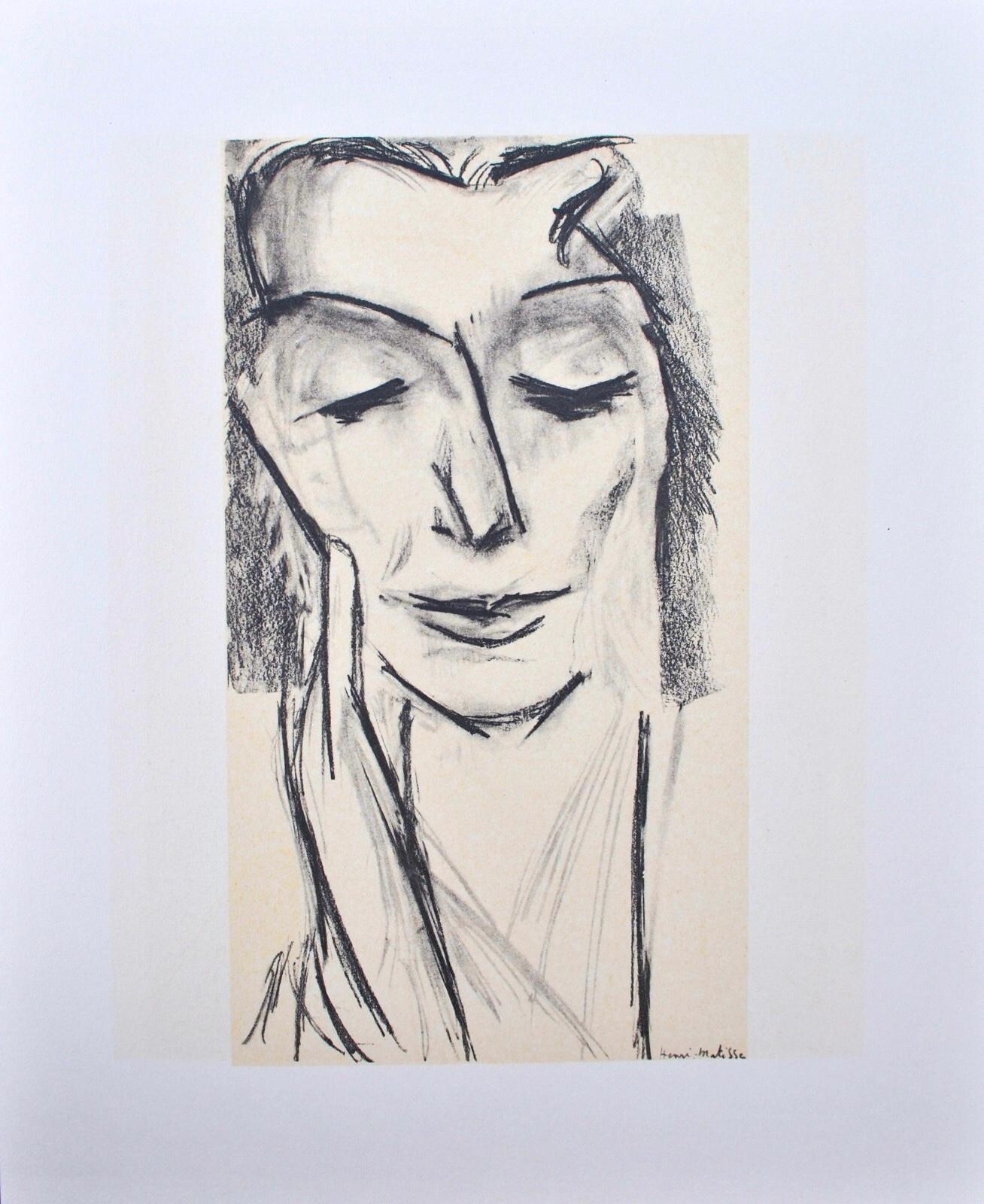 Matisse, Mademoiselle Eva Mudocci, Ritratti da Henri Matisse (after) in vendita 5