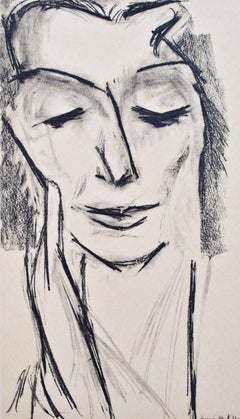 Matisse, Mademoiselle Eva Mudocci, Portraits par Henri Matisse (after)