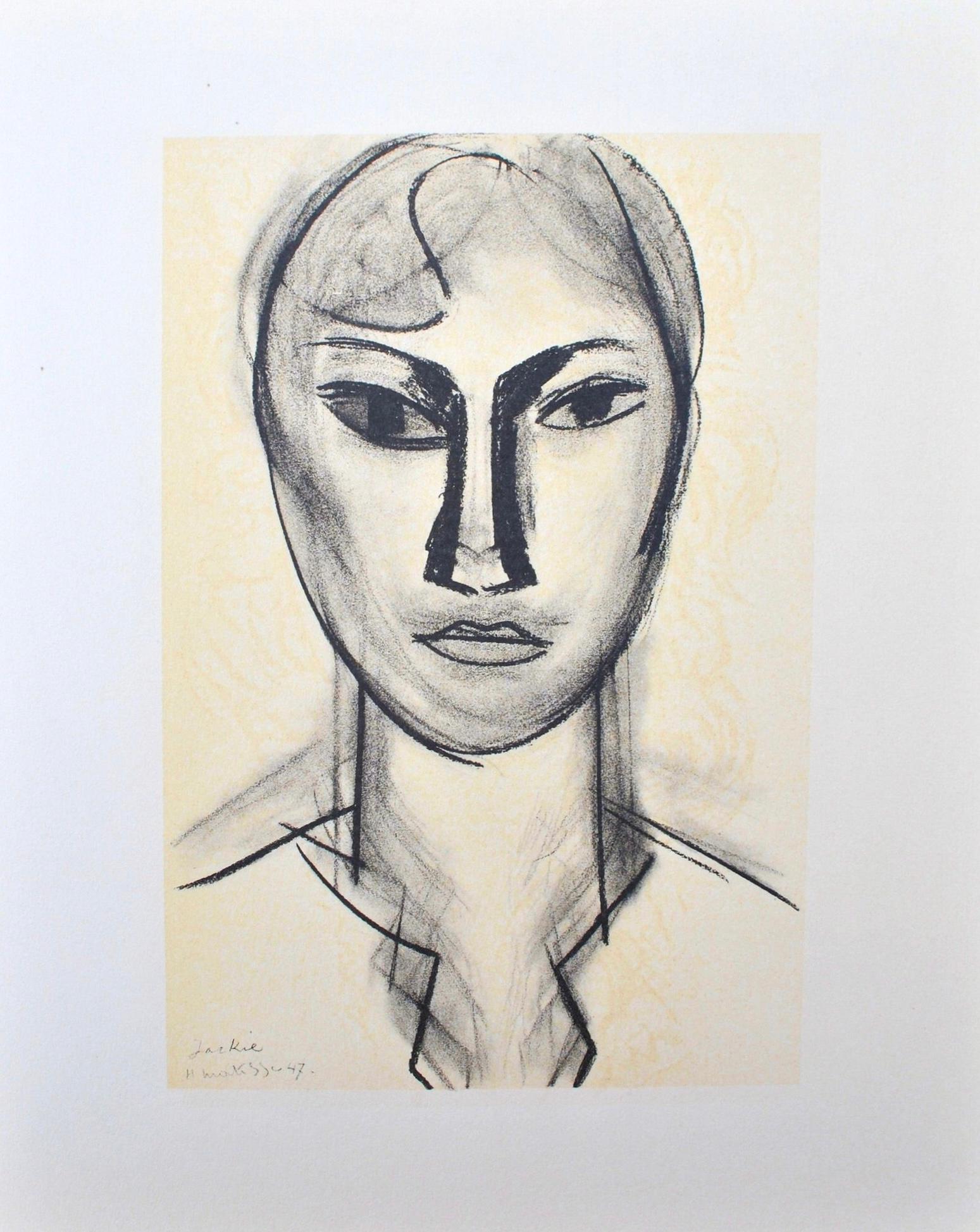 Matisse, Mademoiselle Jacqueline Matisse I, Portraits par Henri Matisse (after) For Sale 4