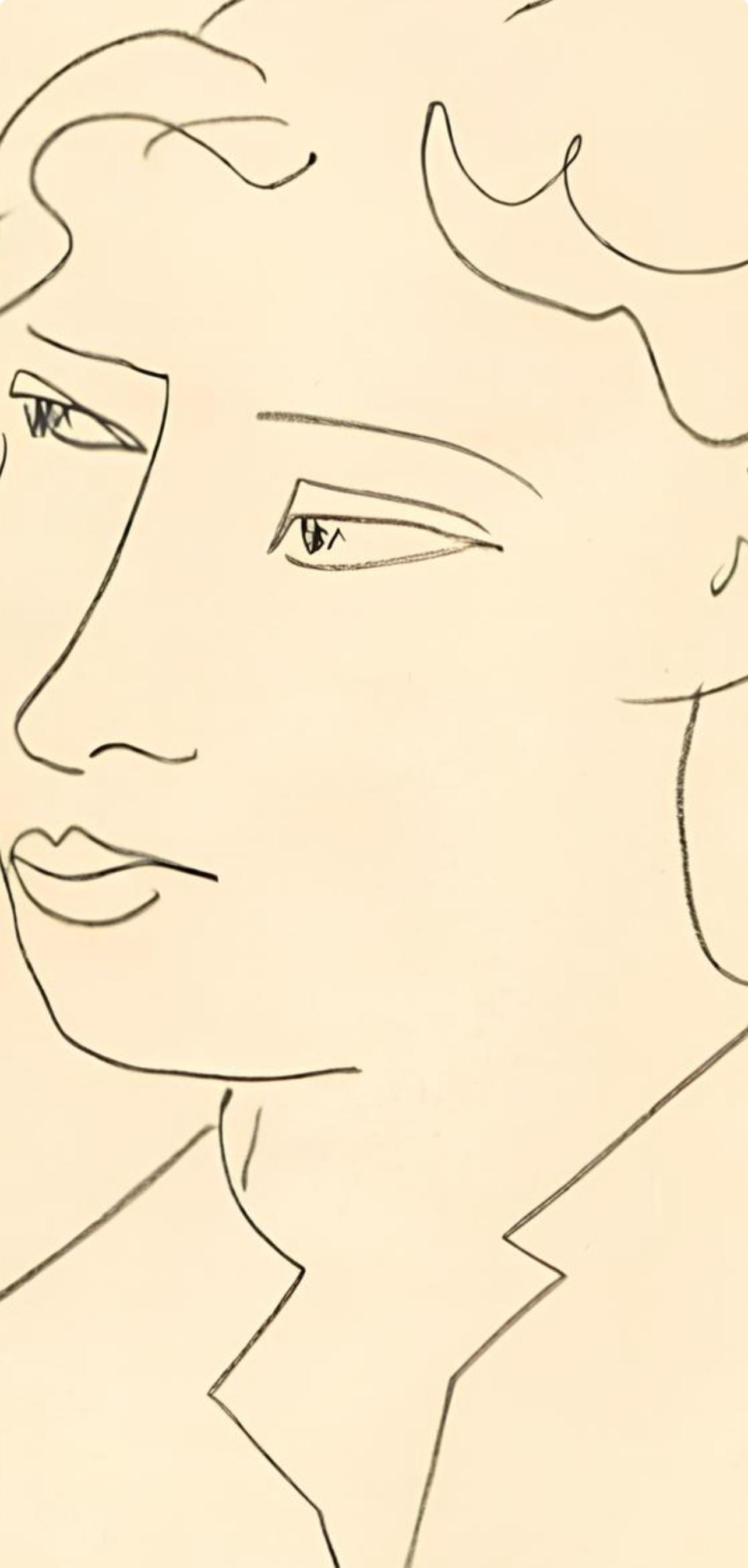 Matisse, Mademoiselle Jacqueline Matisse II, Portraits par Henri Matisse (after) Henri Matisse (after) in vendita 1