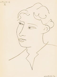Matisse, Mademoiselle Jacqueline Matisse, Portraits par Henri Matisse (after)