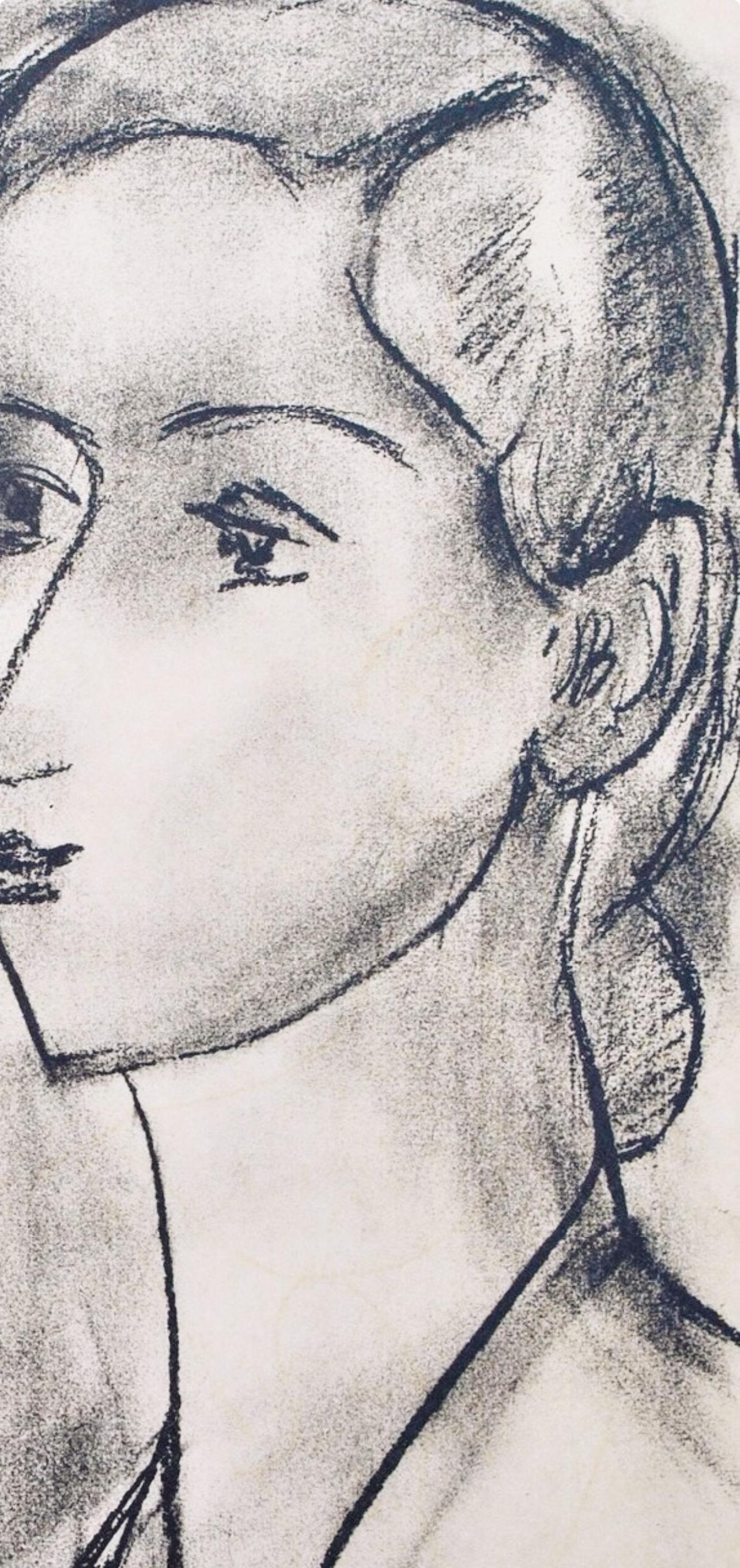 Matisse, Mademoiselle J.Leriche, Portraits par Henri Matisse (after) For Sale 2