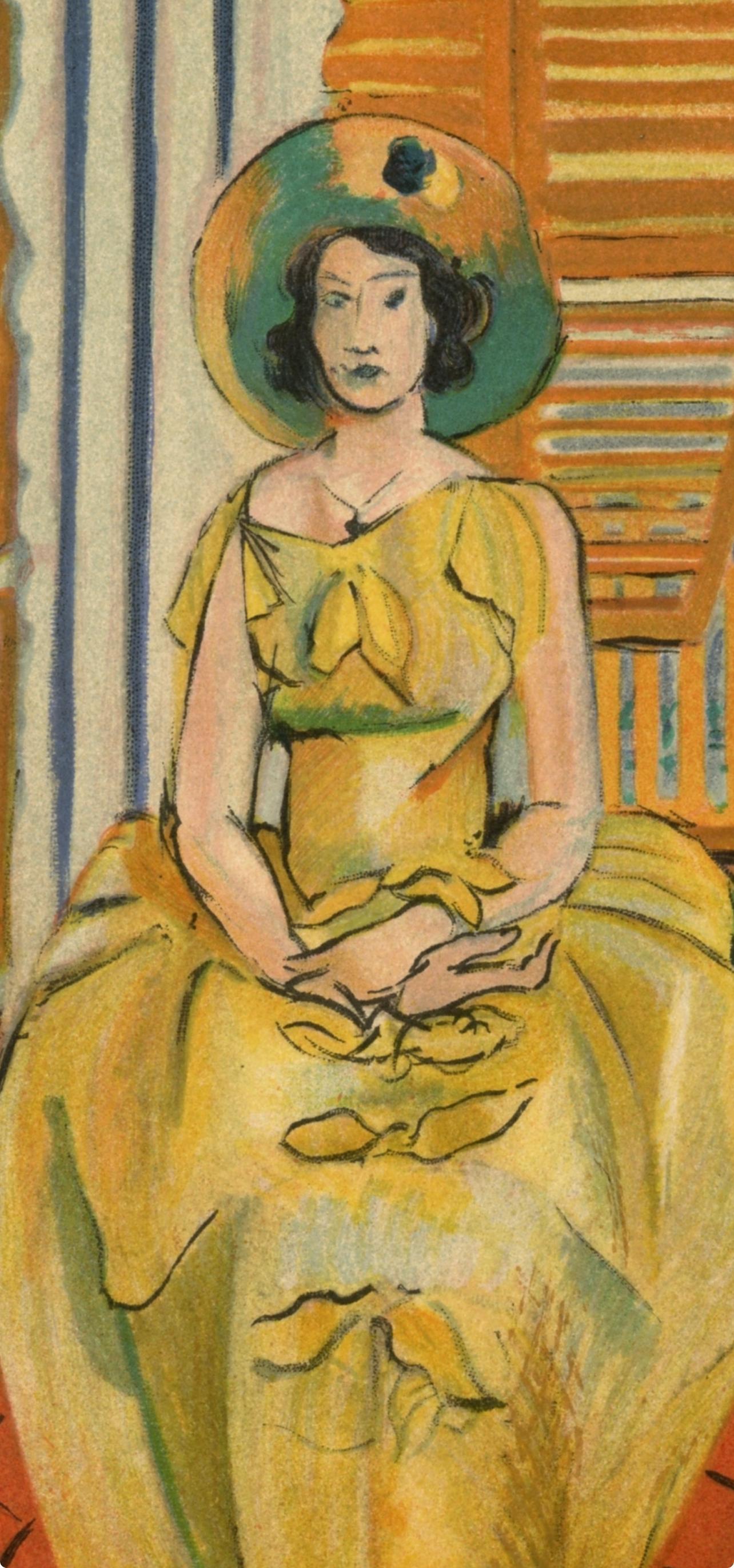 Matisse, Mademoiselle L.L., Ritratti da Henri Matisse (after) in vendita 1