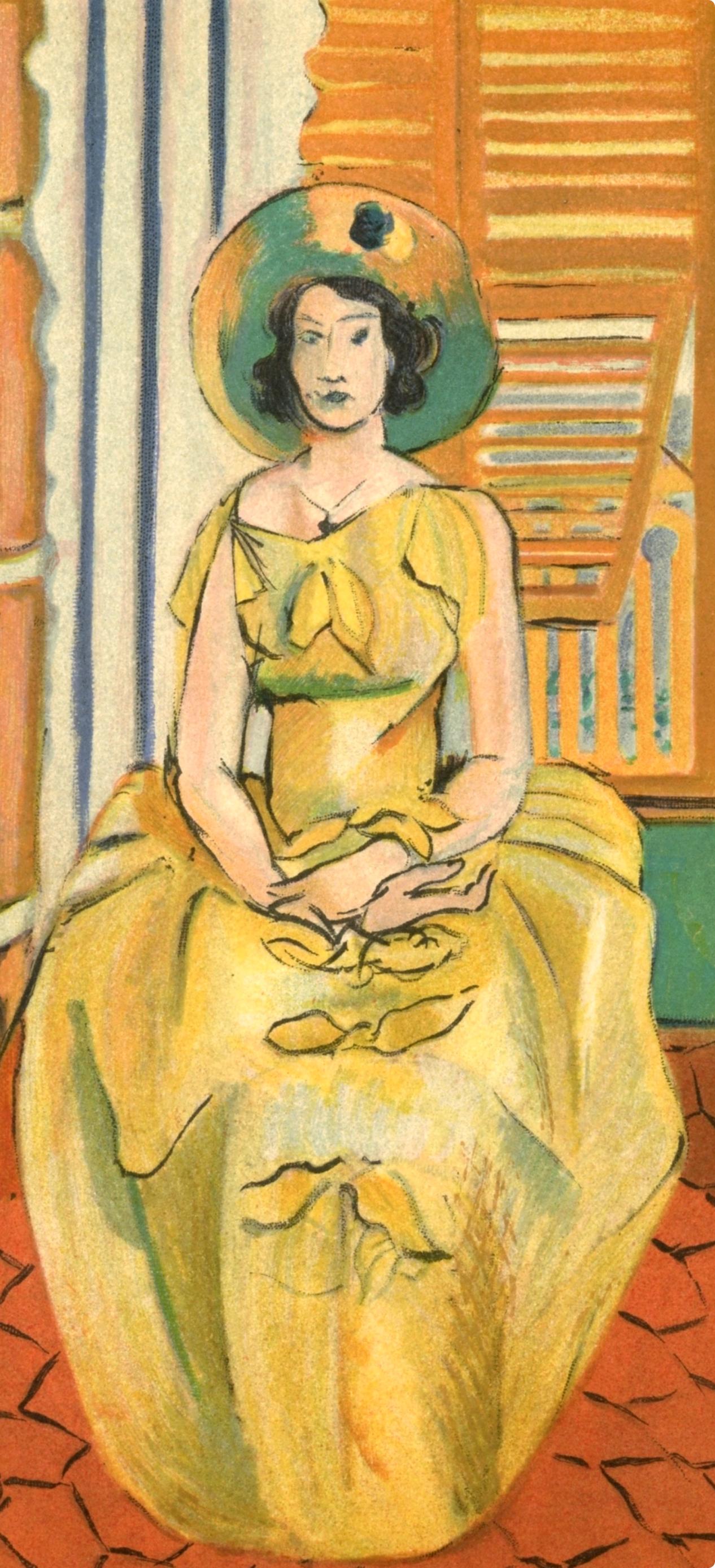 Matisse, Mademoiselle L.L., Porträts par Henri Matisse (nach) im Angebot 1