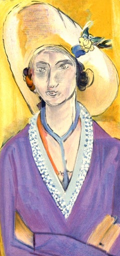 Henri Matisse, Fräulein L.L., aus Porträts von Henri Matisse, 1954 (after)