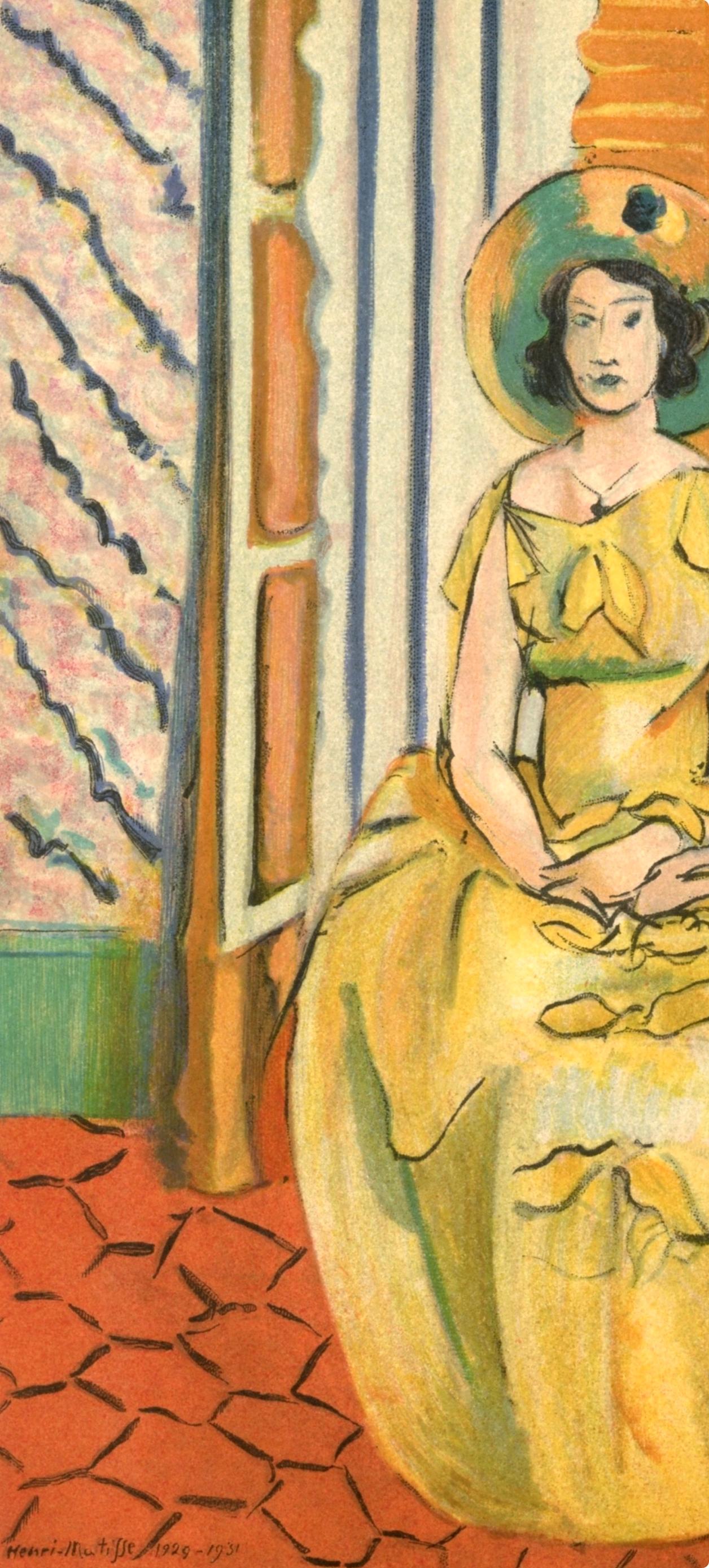 Matisse, Mademoiselle L.L., Porträts par Henri Matisse (nach) im Angebot 2