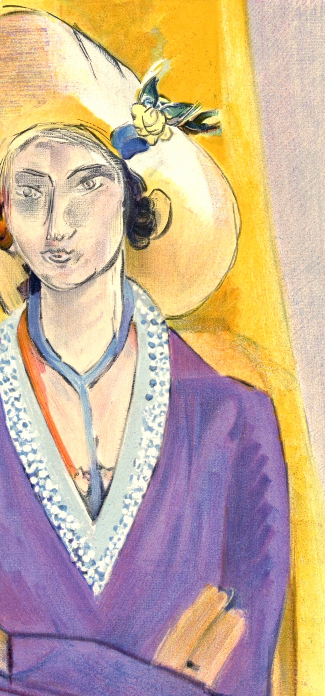 Matisse, Mademoiselle L.L., Portraits par Henri Matisse (after) For Sale 3