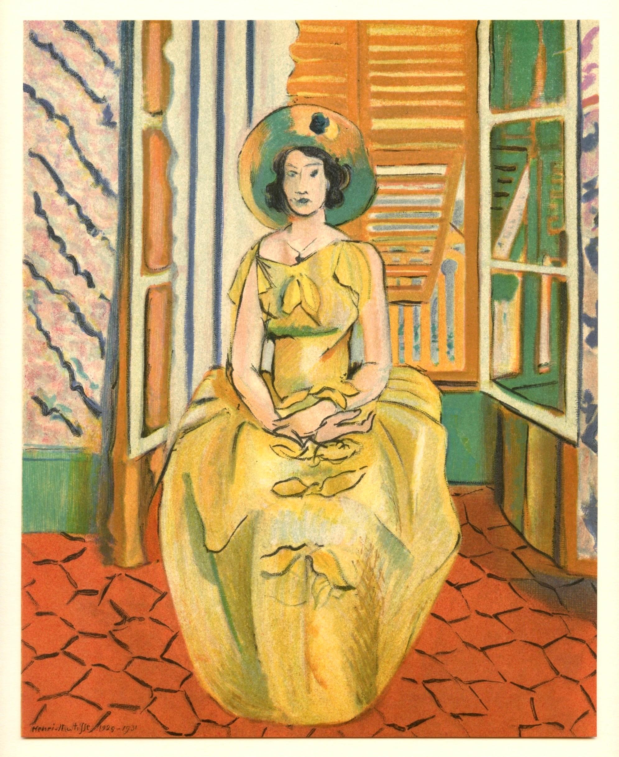 Matisse, Mademoiselle L.L., Porträts par Henri Matisse (nach) im Angebot 4