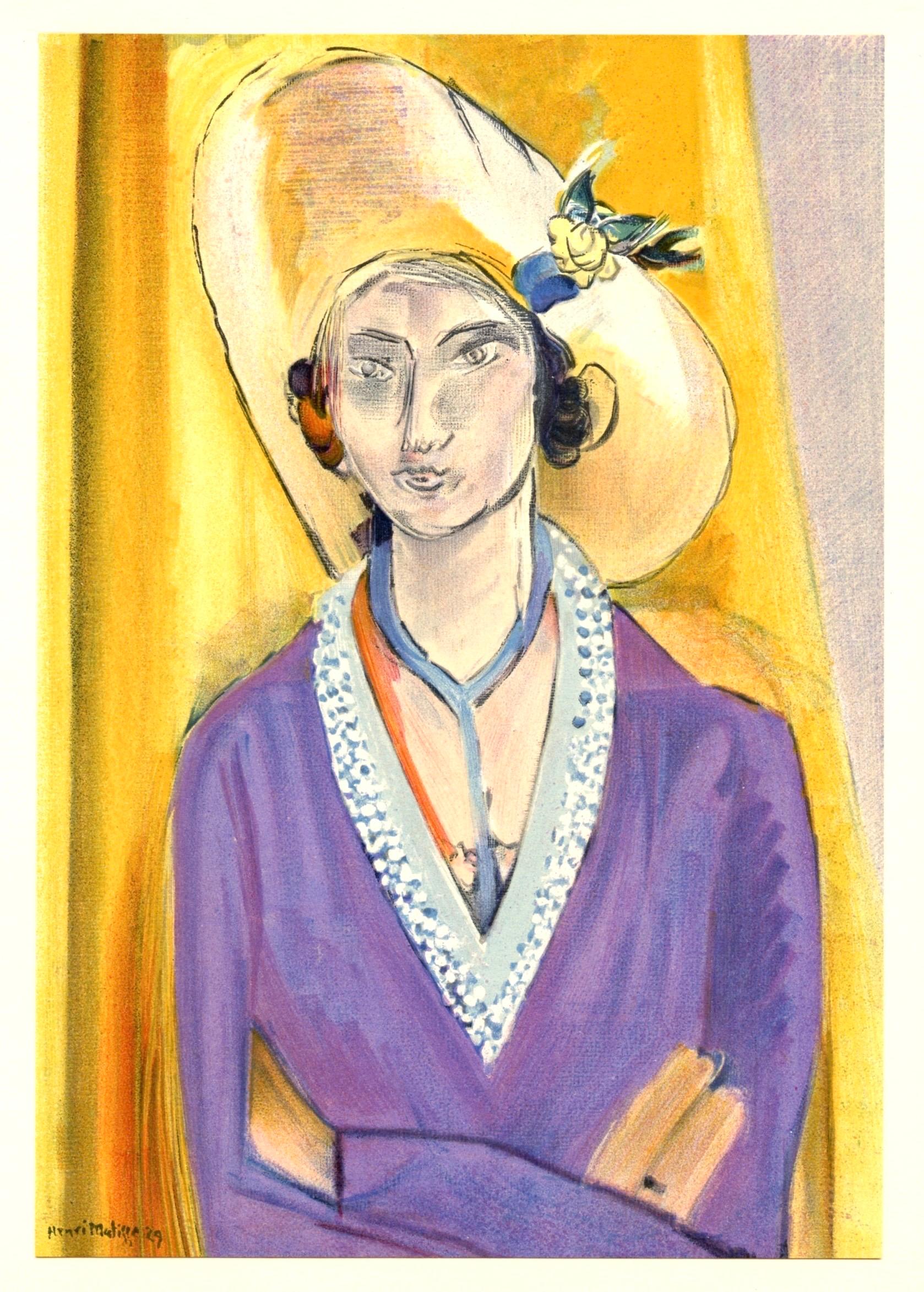 Matisse, Mademoiselle L.L., Portraits par Henri Matisse (after) For Sale 4