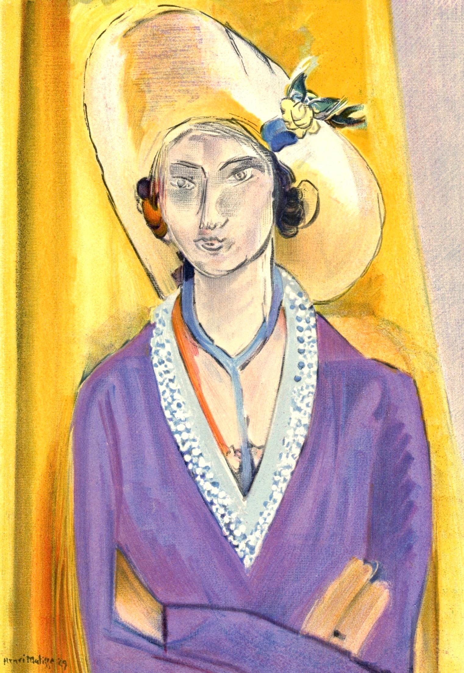 Matisse, Mademoiselle L.L., Portraits par Henri Matisse (after)