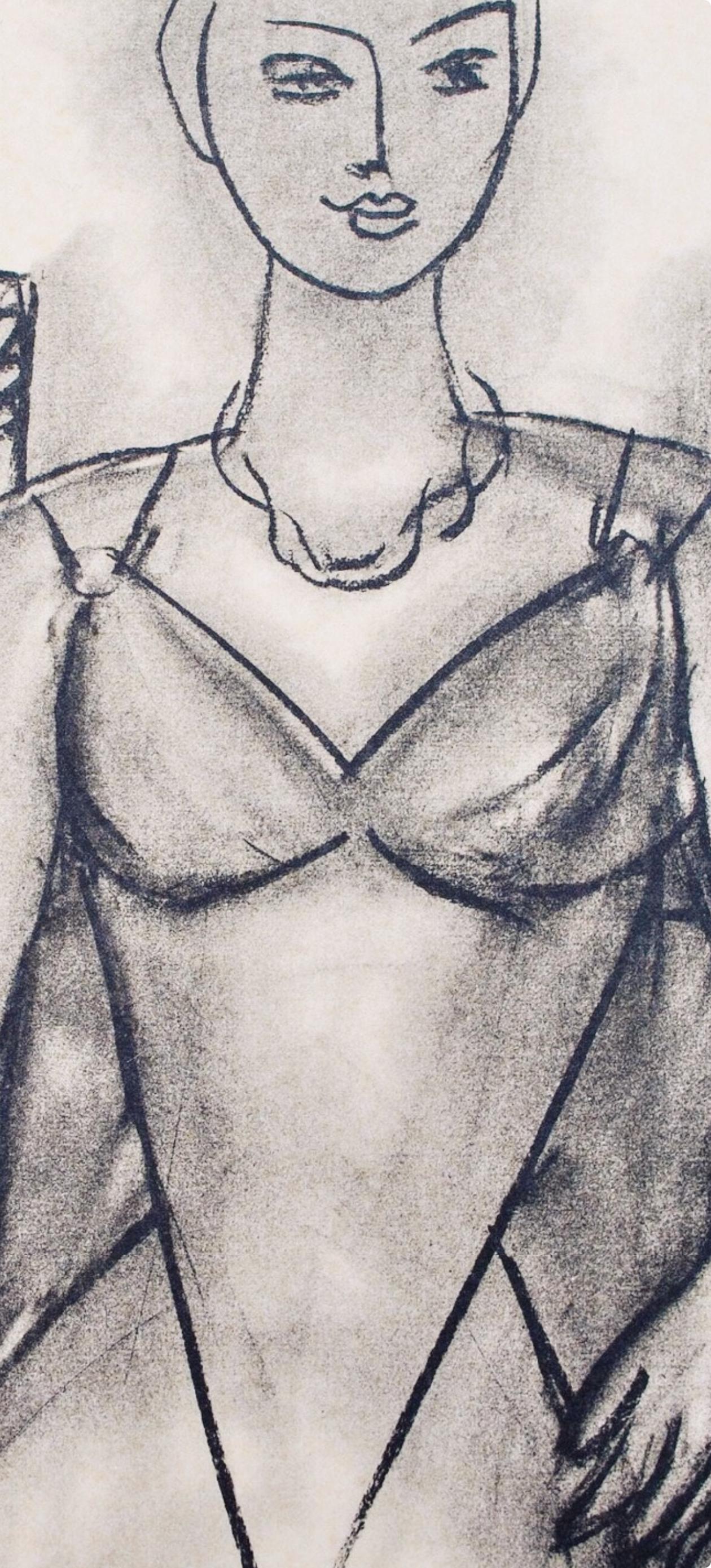 Matisse, Mademoiselle M.A., Portraits par Henri Matisse (after) For Sale 1