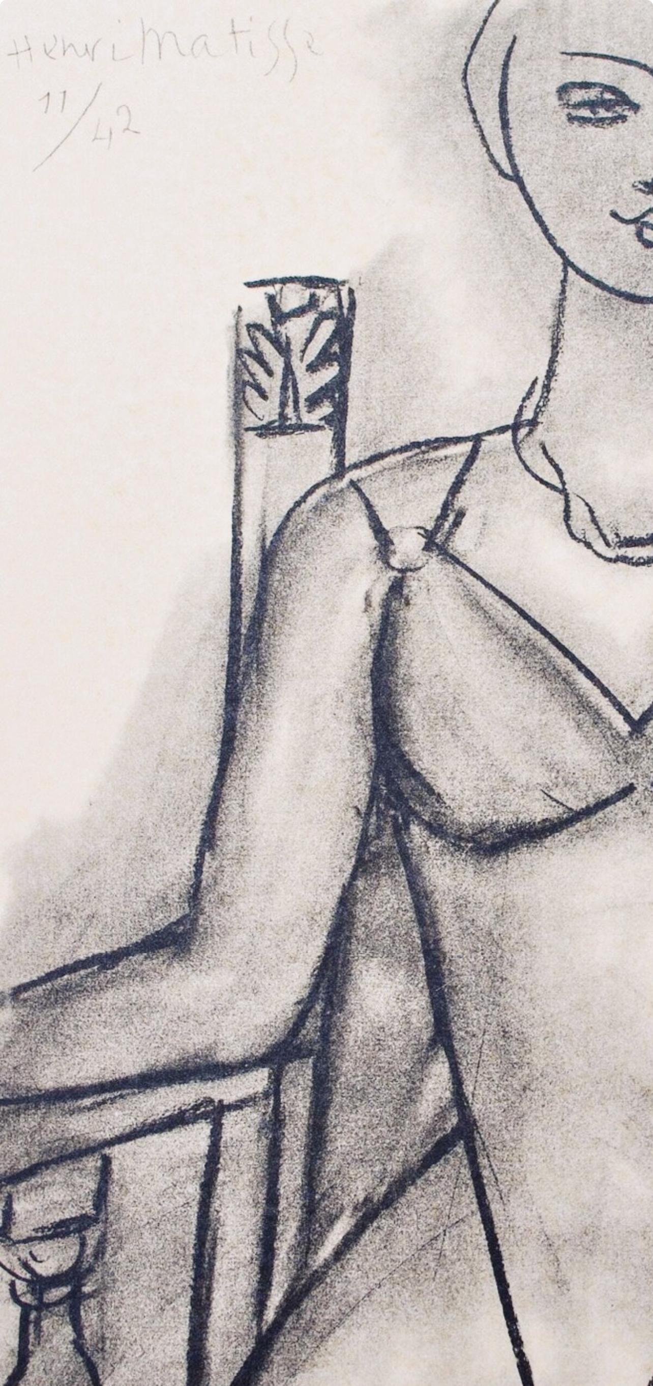 Matisse, Mademoiselle M.A., Portraits par Henri Matisse (after) For Sale 3