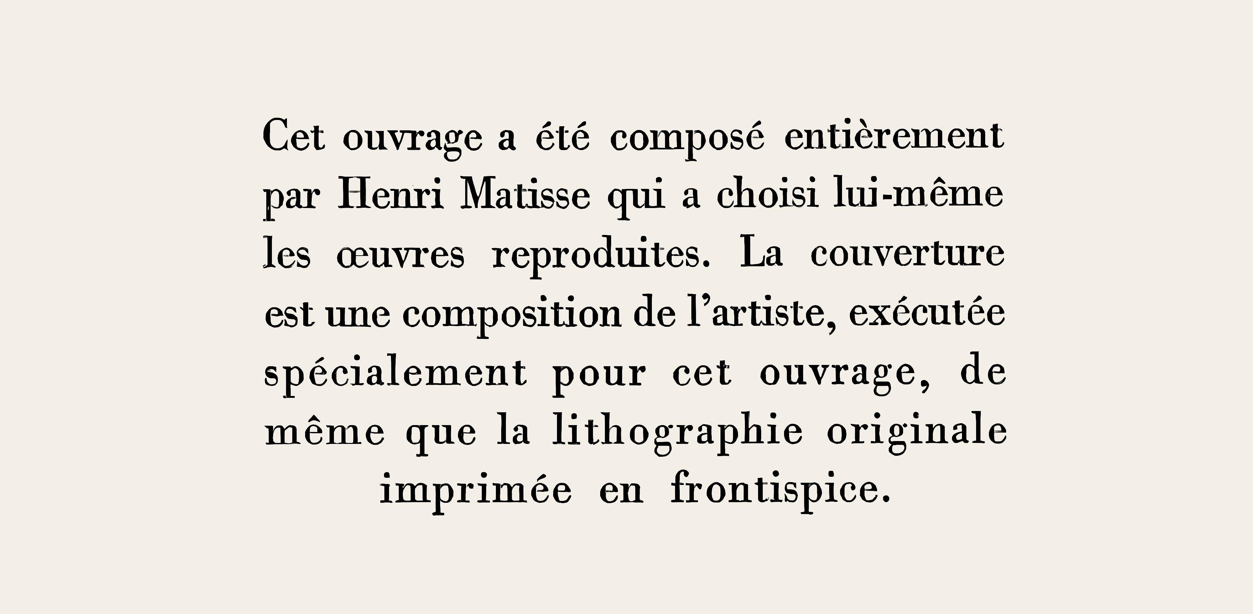 Matisse, Mademoiselle M.A., Ritratti da Henri Matisse (after) in vendita 6