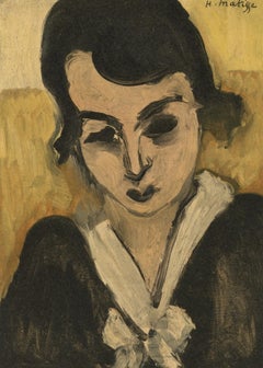 Vintage Matisse, Mademoiselle M.A., Portraits par Henri Matisse (after)