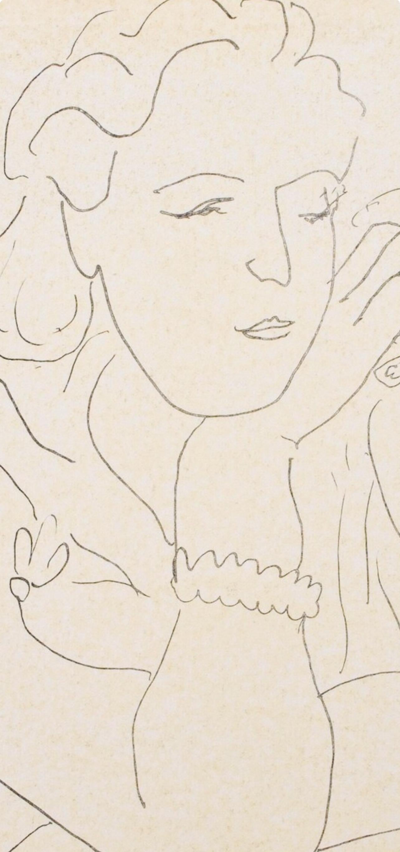 Matisse, Mademoiselle M.B., Portraits par Henri Matisse (after) For Sale 1