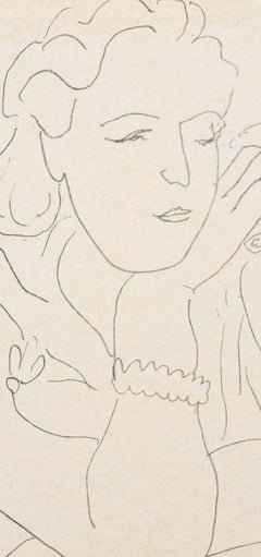 Henri Matisse, Fräulein M.B., aus Porträts von Henri Matisse, 1954 (nach)