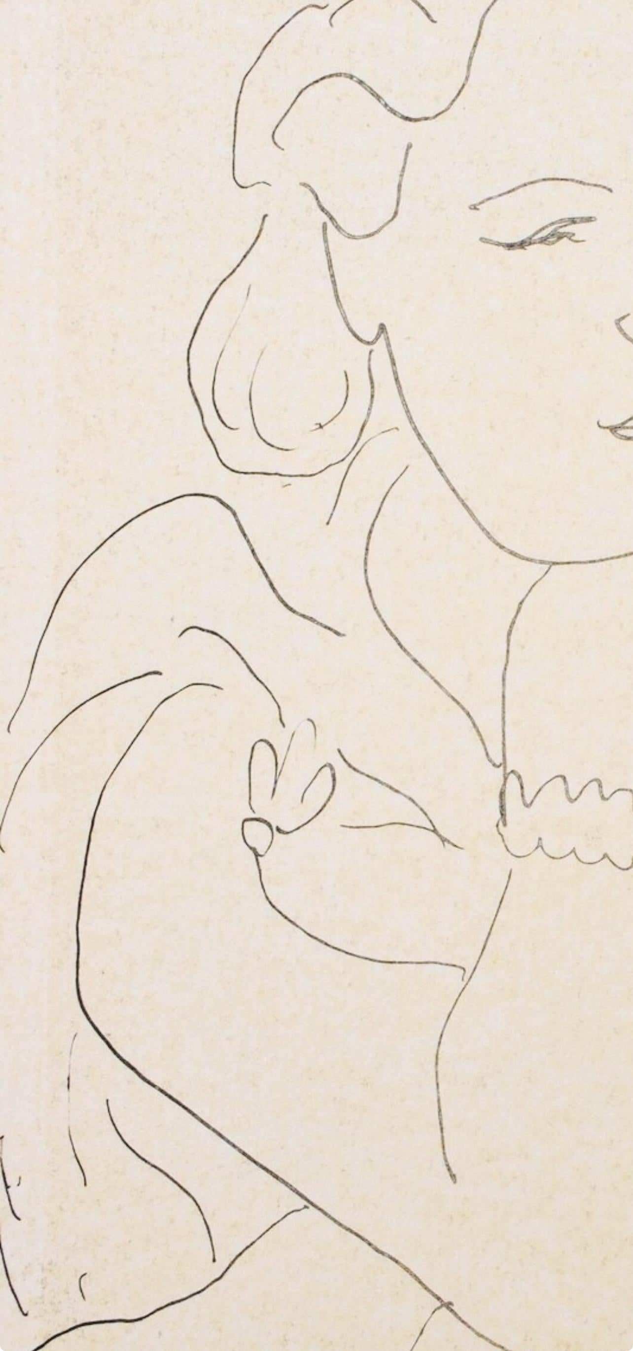 Matisse, Mademoiselle M.B., Portraits par Henri Matisse (after) For Sale 2