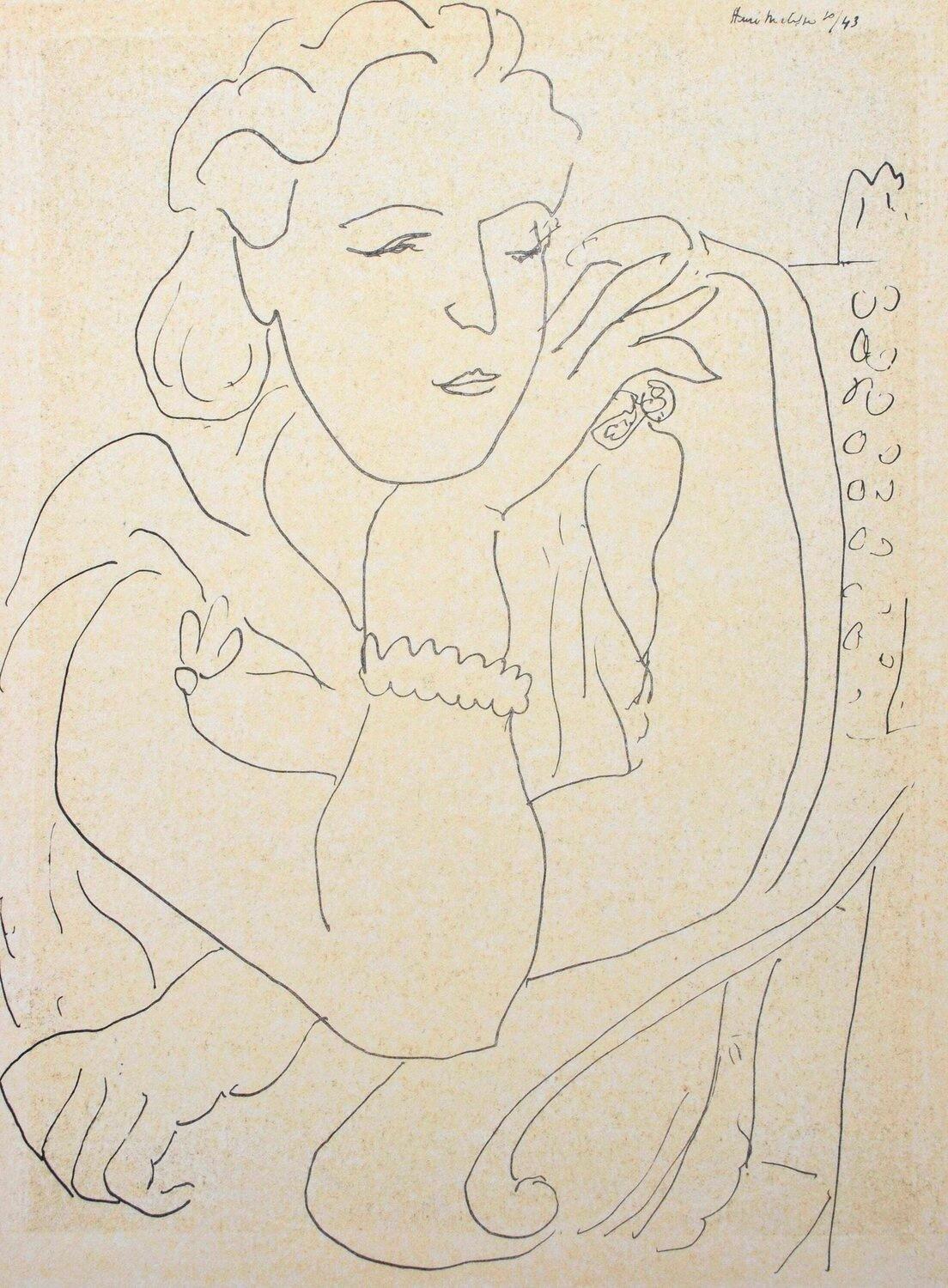 Soporte: Colotipia, heliograbado, anverso y reverso, sobre papel grand vélin Renage filigrané, tal como se emitió
Año: 1954
Tamaño del papel: 12 x 9,25 pulgadas; tamaño de la imagen: 9,45 x 6,69 pulgadas
Inscripción: Firmada en la plancha y sin