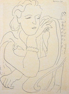 Matisse, Mademoiselle M.B., Portraits par Henri Matisse (after)