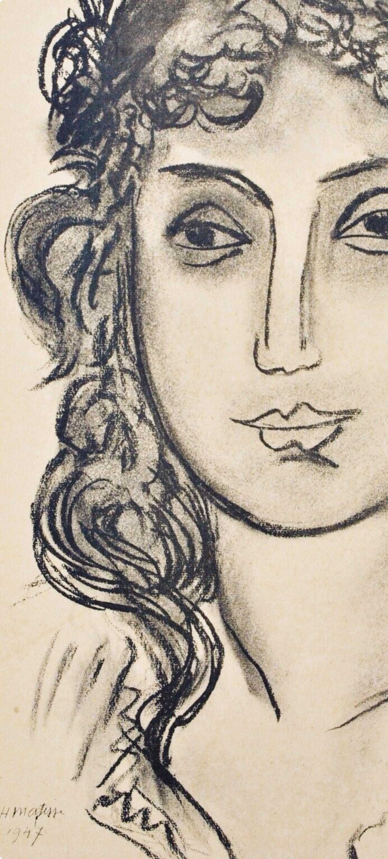 Matisse, Mademoiselle P.C., Portraits par Henri Matisse (after) For Sale 2