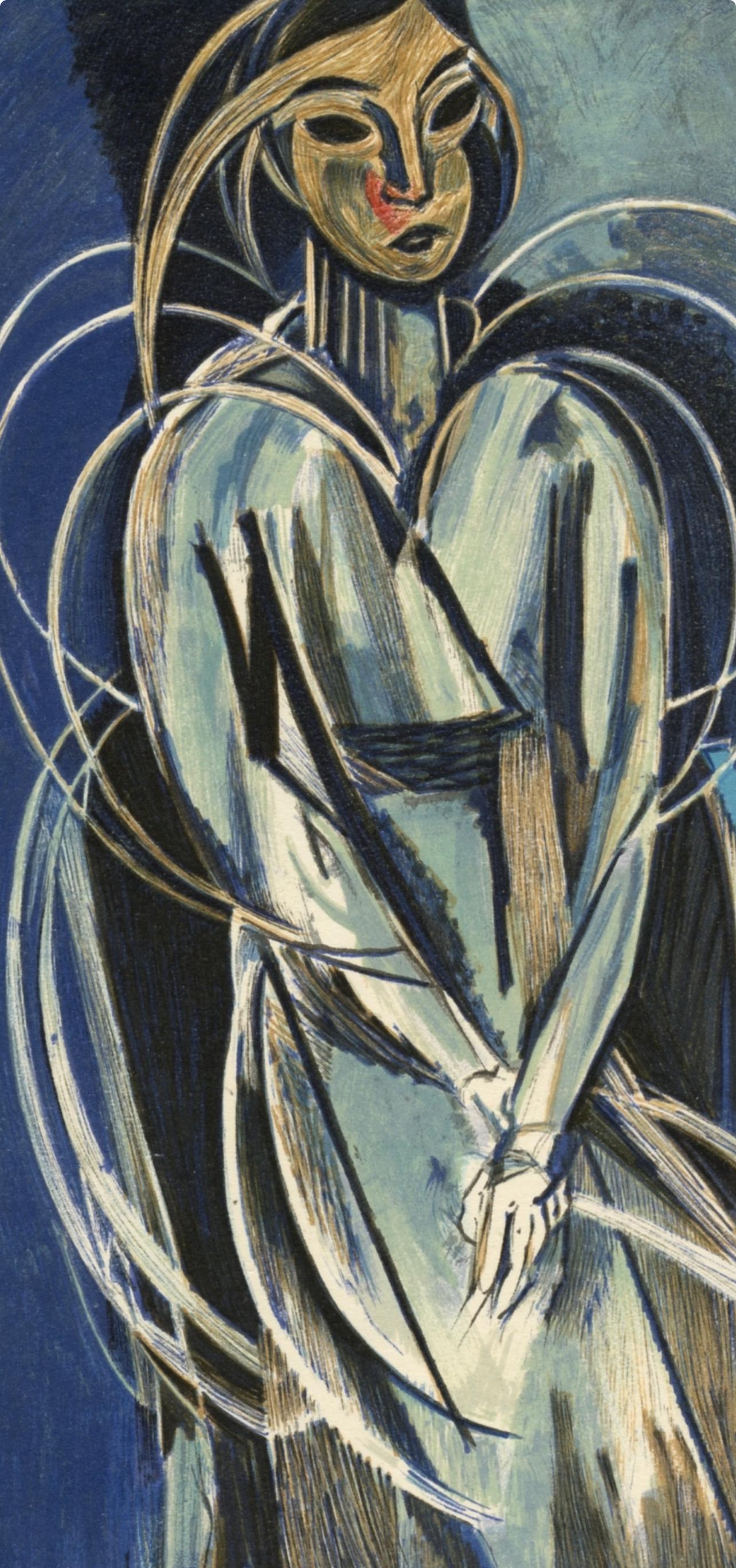 Matisse, Mademoiselle Yvonne Landsberg, Porträts par Henri Matisse (nach) im Angebot 1