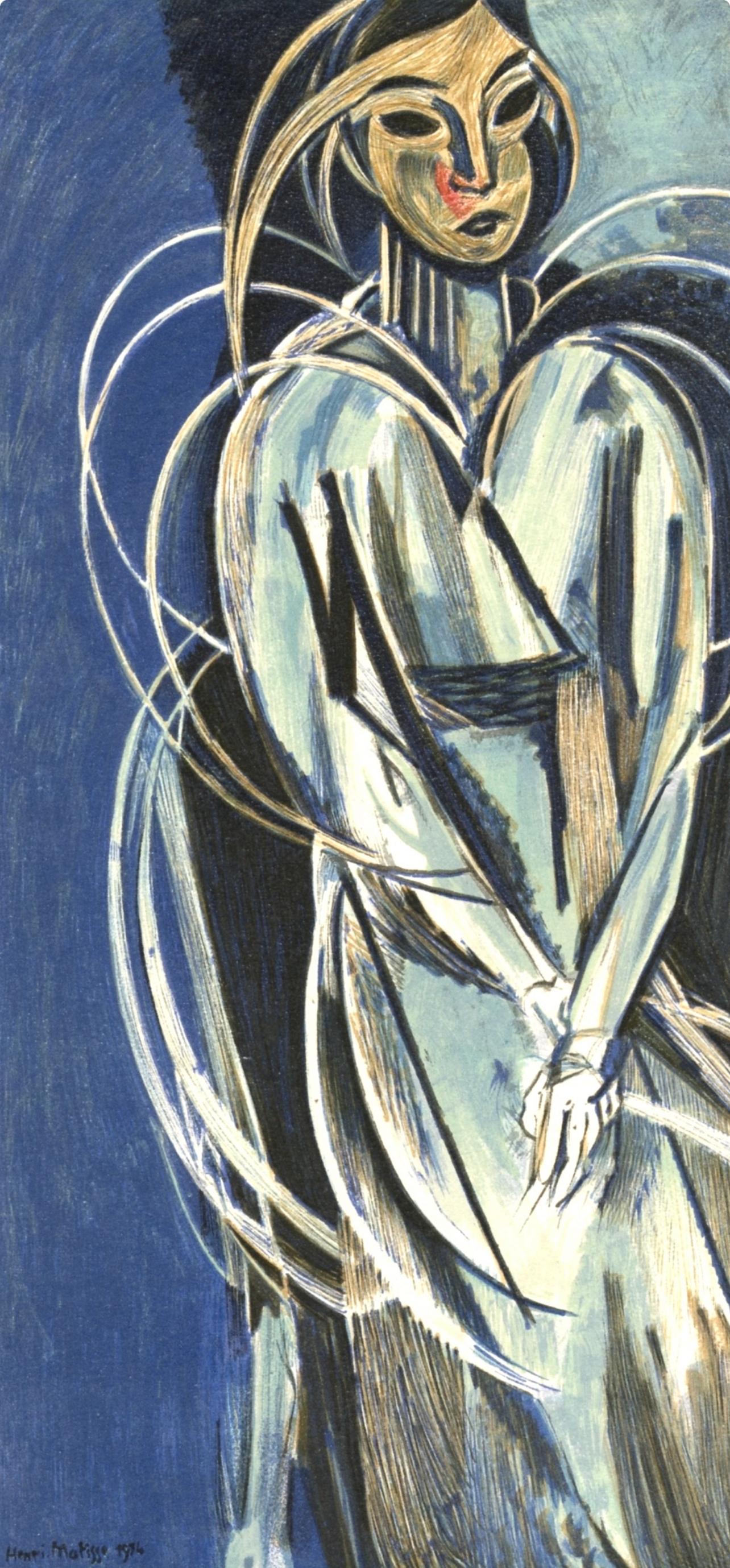 Matisse, Mademoiselle Yvonne Landsberg, Portraits d'Henri Matisse (d'après) en vente 3