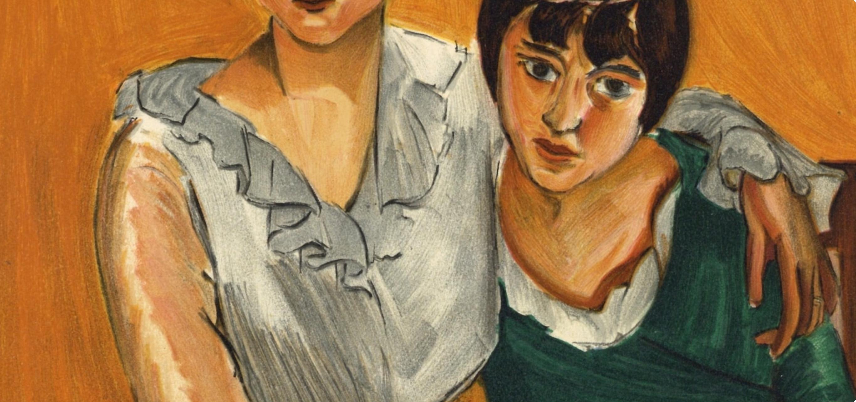 Matisse, Mademoiselle…Les deux Soeurs, Portraits par Henri Matisse (after) For Sale 2