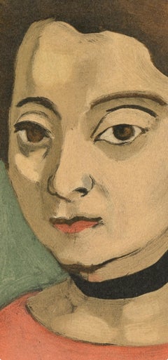 Henri Matisse, Marguerite Matisse, from Portraits by Henri Matisse, 1954 (after)