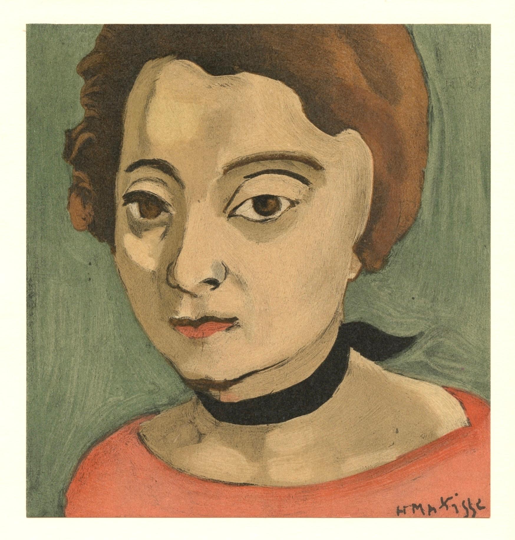 Matisse, Marguerite Matisse, Portraits par Henri Matisse (after) For Sale 4