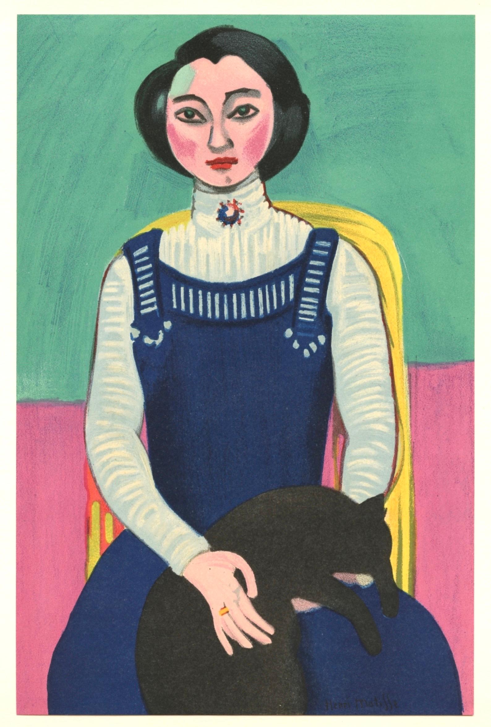Matisse, Margueritte Matisse, Portraits par Henri Matisse (after) For Sale 4