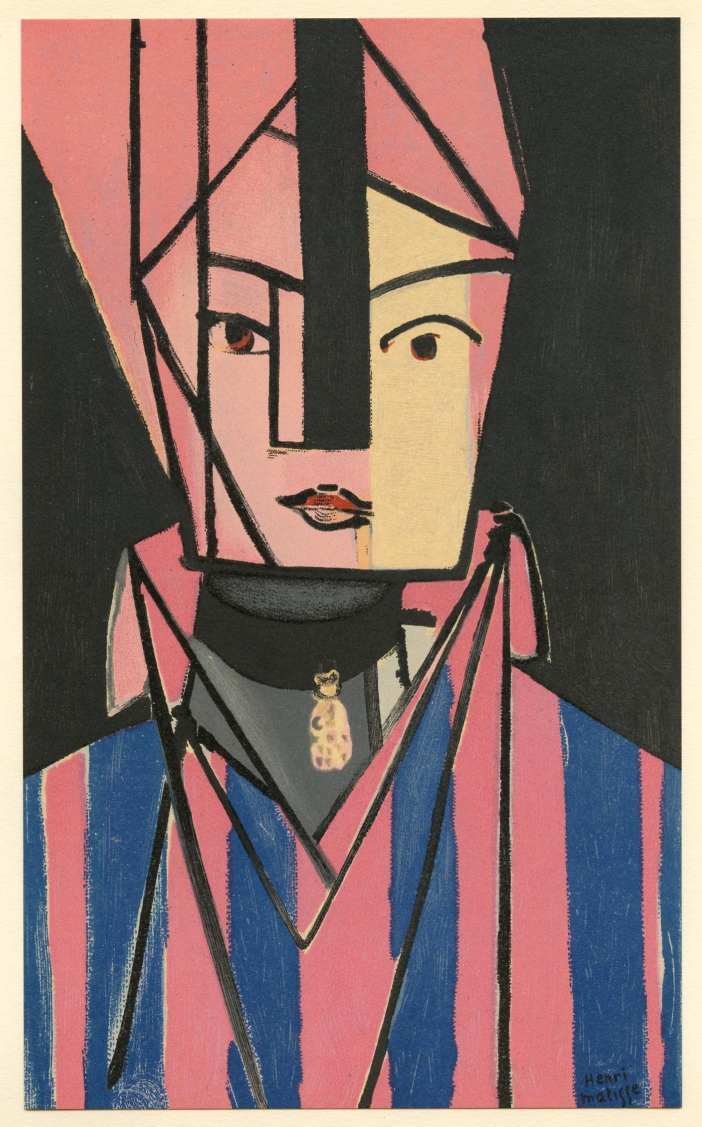 Matisse, Margueritte Matisse, Tête blanche, Portraits par Henri Matisse (d'après) en vente 4