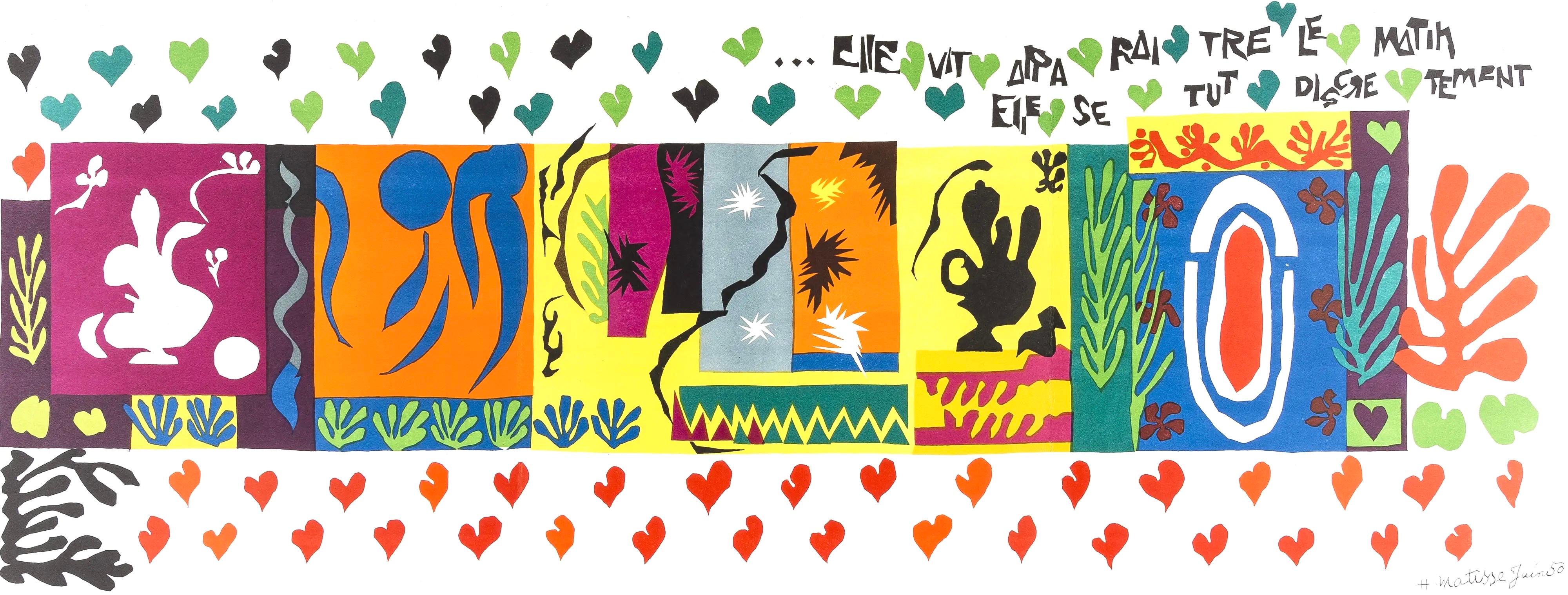 Matisse, Mille et une Nuit, Derrière le miroir (dopo)