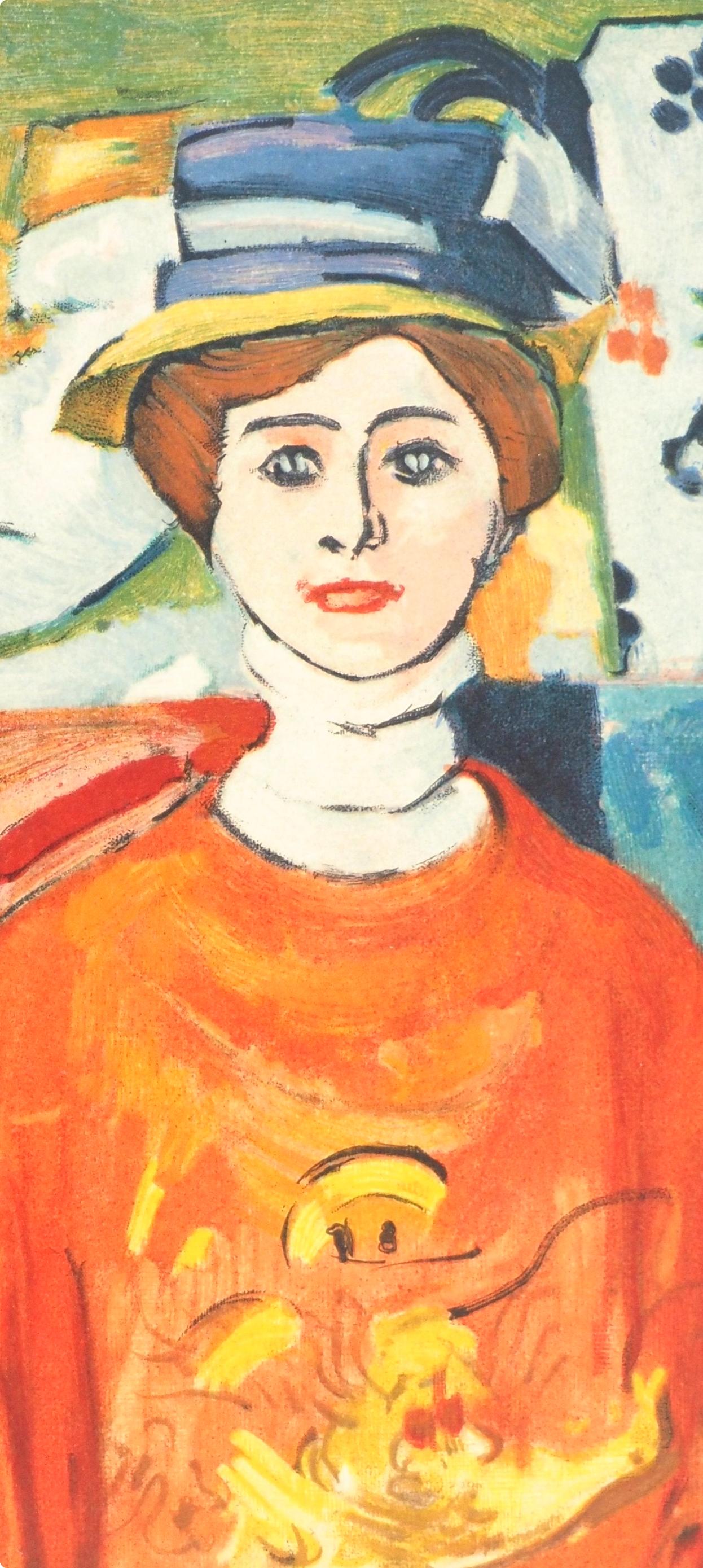 Matisse, Mlle X, Portraits par Henri Matisse (after) For Sale 1