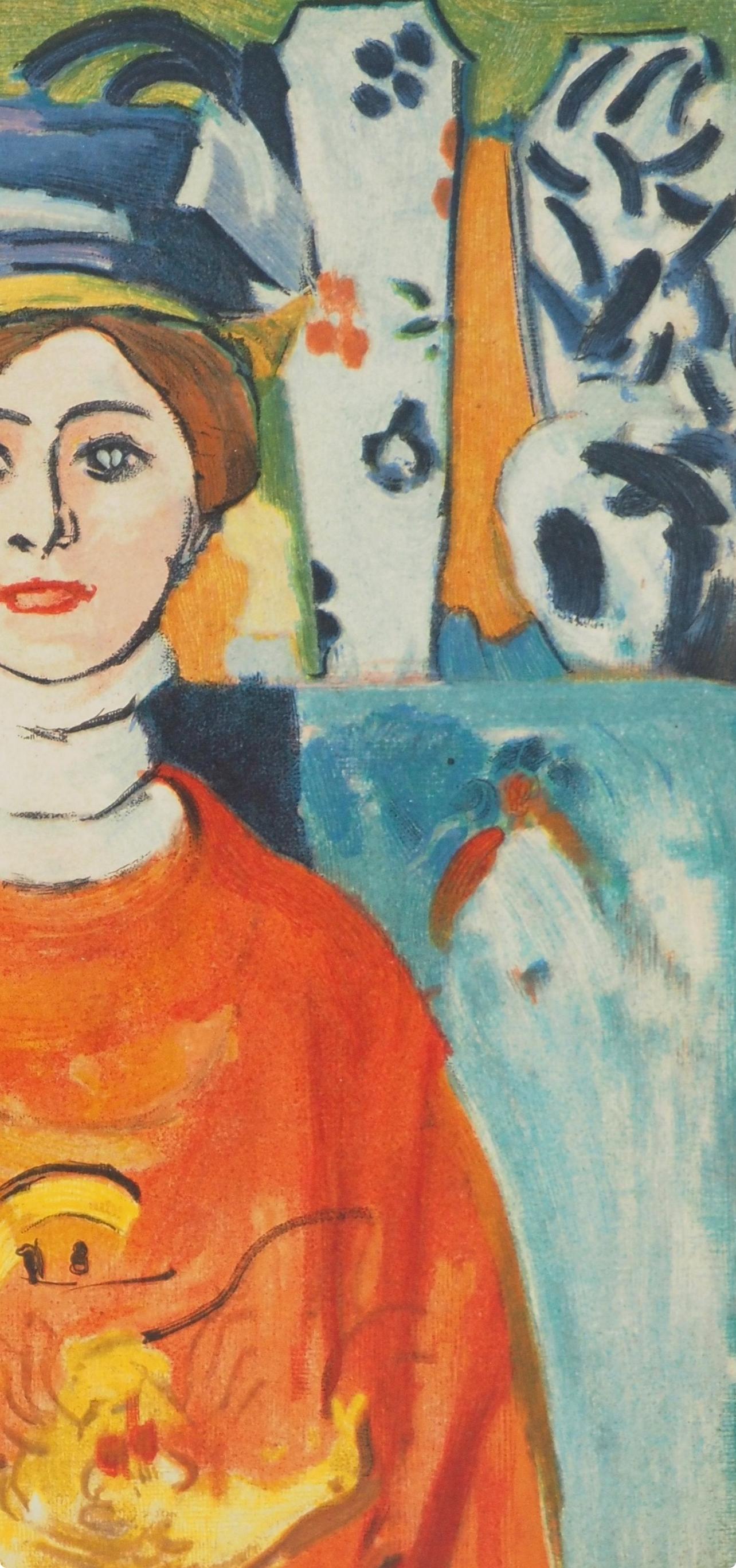 Matisse, Mlle X…, Portraits par Henri Matisse (after) For Sale 3