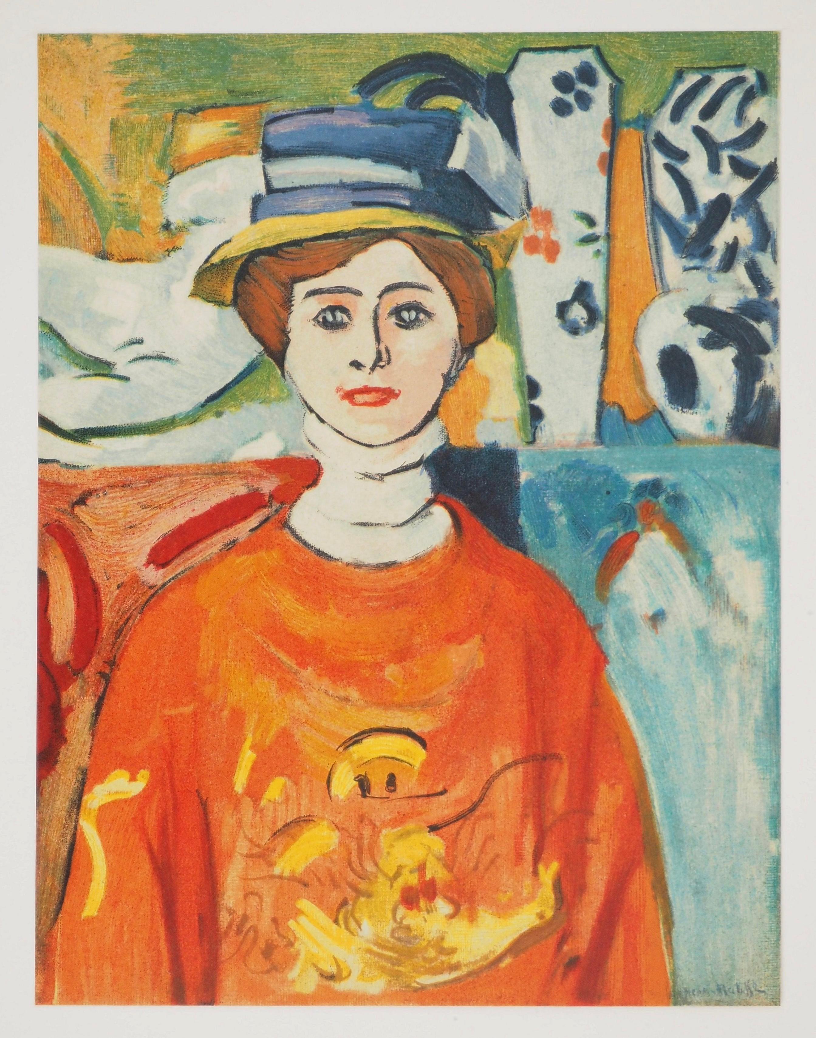 Matisse, Mlle X…, Portraits par Henri Matisse (after) For Sale 4