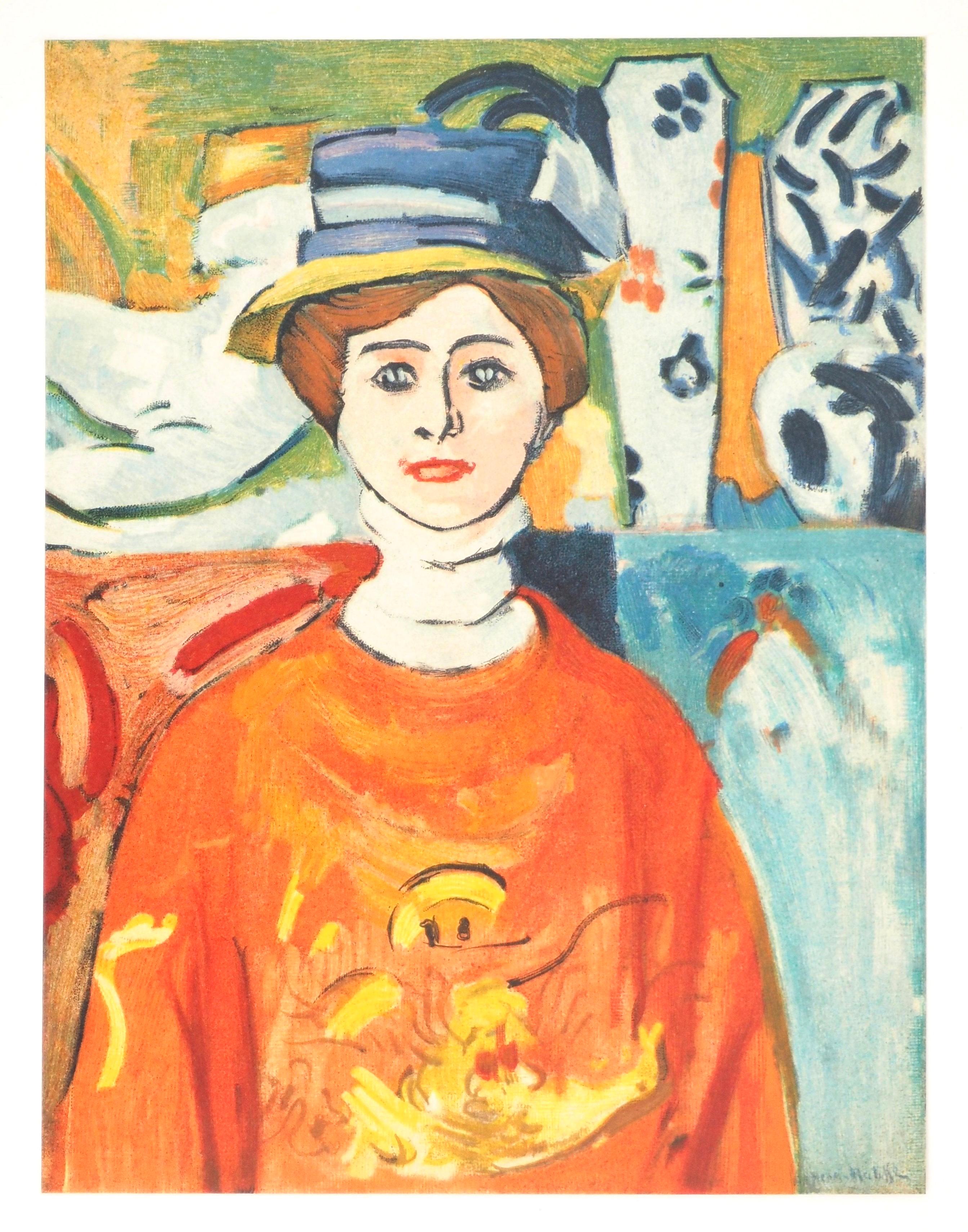 Matisse, Mlle X, Portraits par Henri Matisse (after) For Sale 4