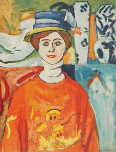 Matisse, Mlle X..., Retratos par Henri Matisse (after) Henri Matisse