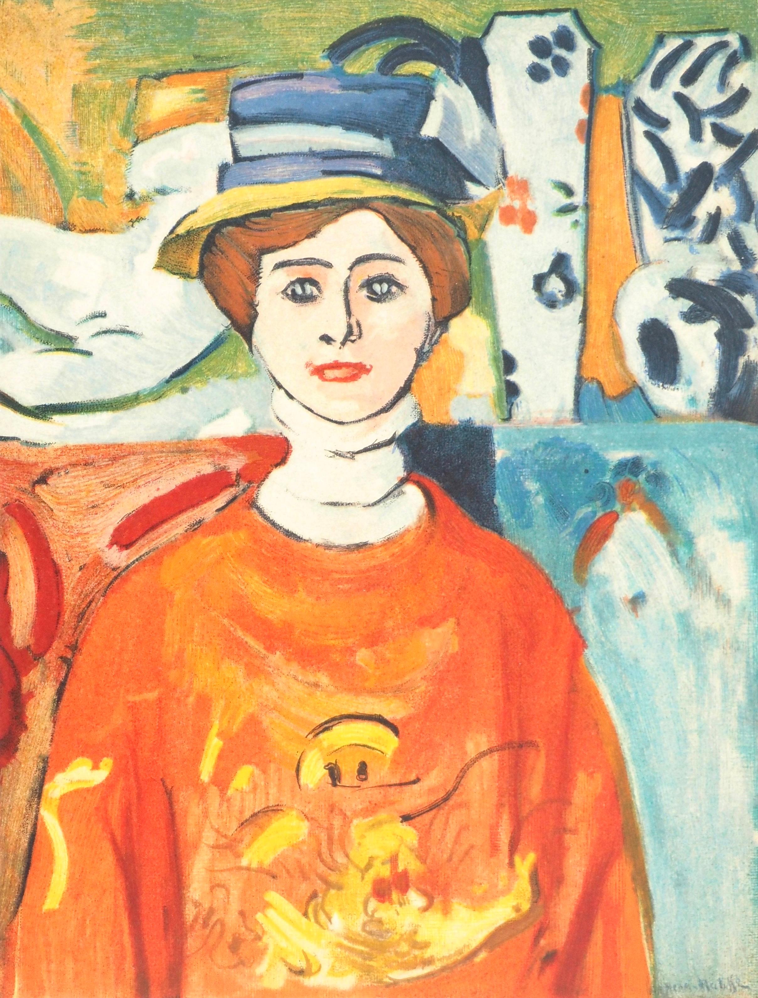 Matisse, Mlle X, Portraits par Henri Matisse (after)