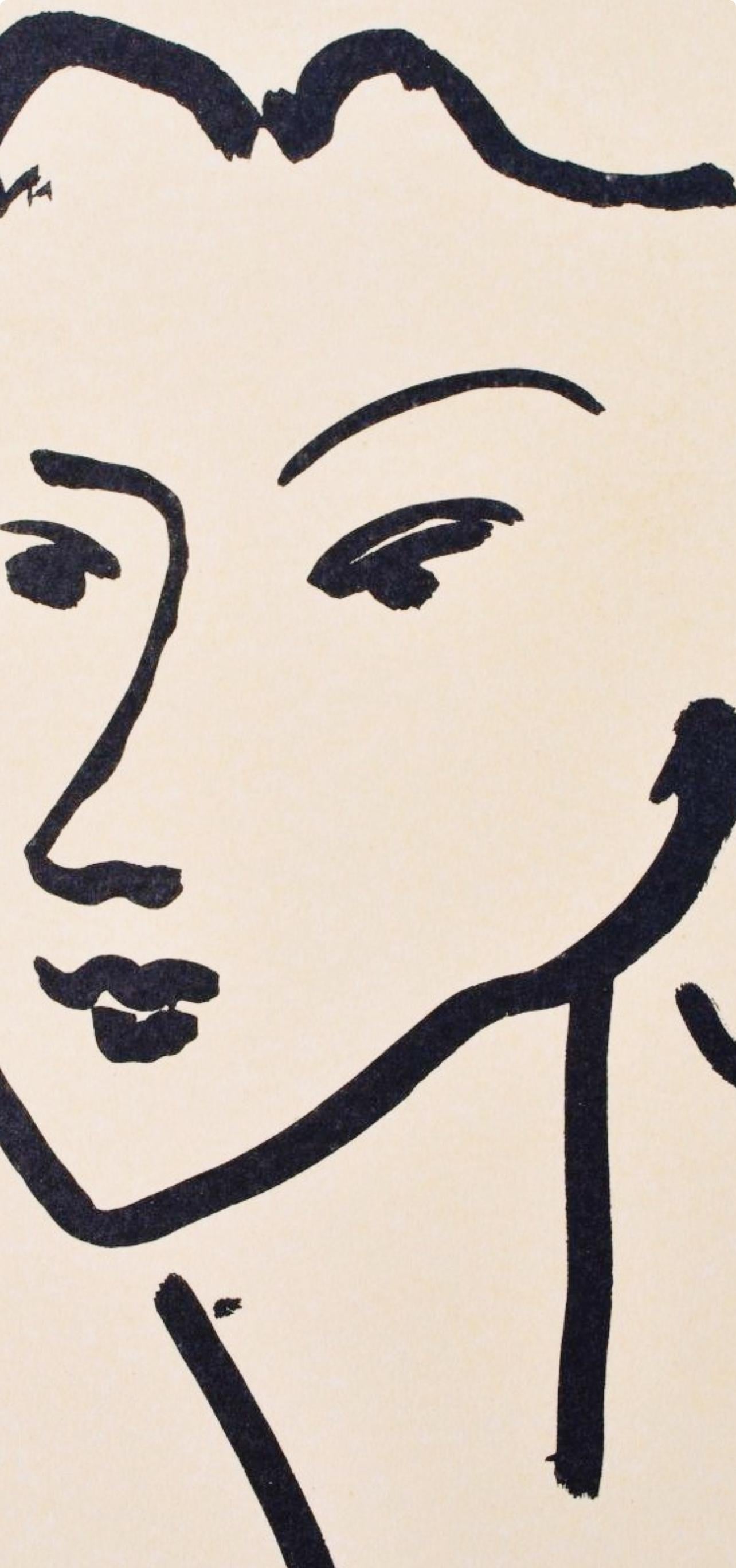 Matisse, Mme Monique Mercier, Portraits par Henri Matisse (after) For Sale 2