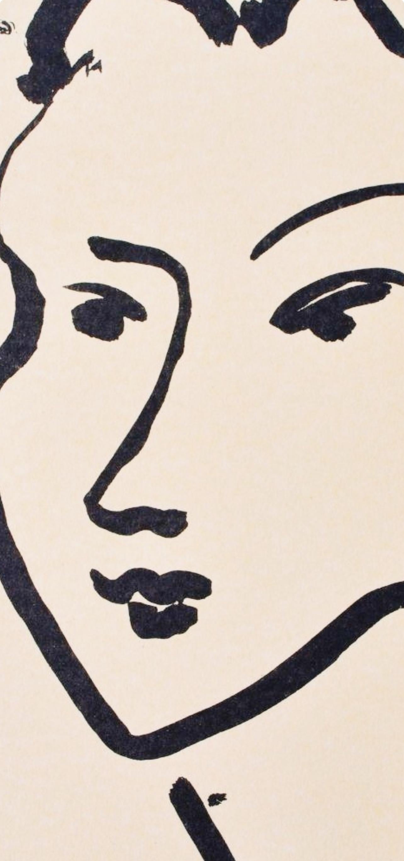 Matisse, Mme Monique Mercier, Portraits par Henri Matisse (after) For Sale 3