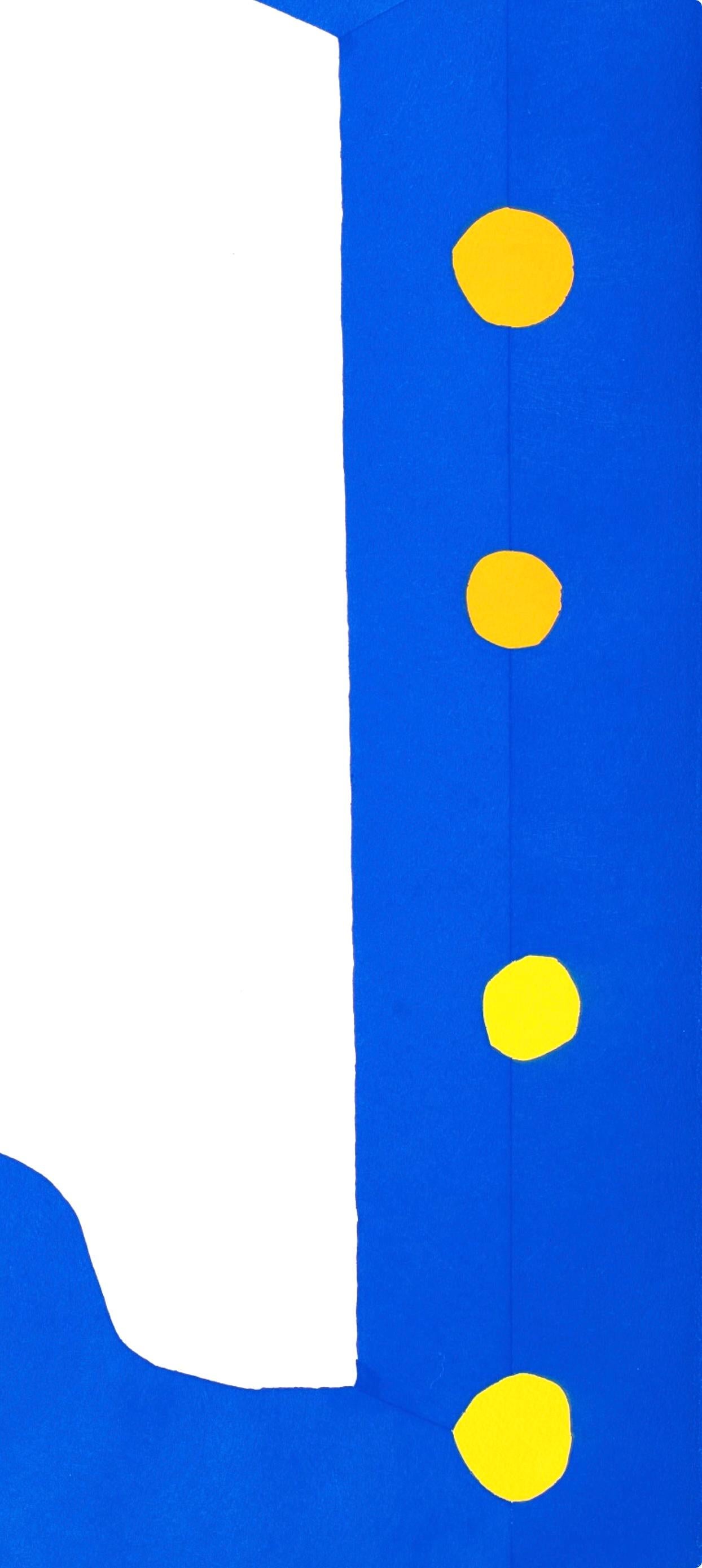 Matisse, Monsieur Loyal, Jazz, Edizione speciale per il MoMA (dopo) - Figurative Print Blu di Henri Matisse